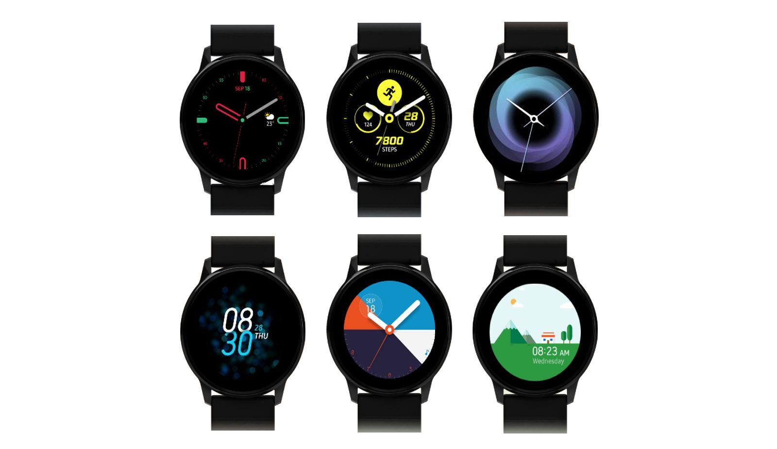 Leak Shows Samsung’s Galaxy Watch Active Features New UI, Watch