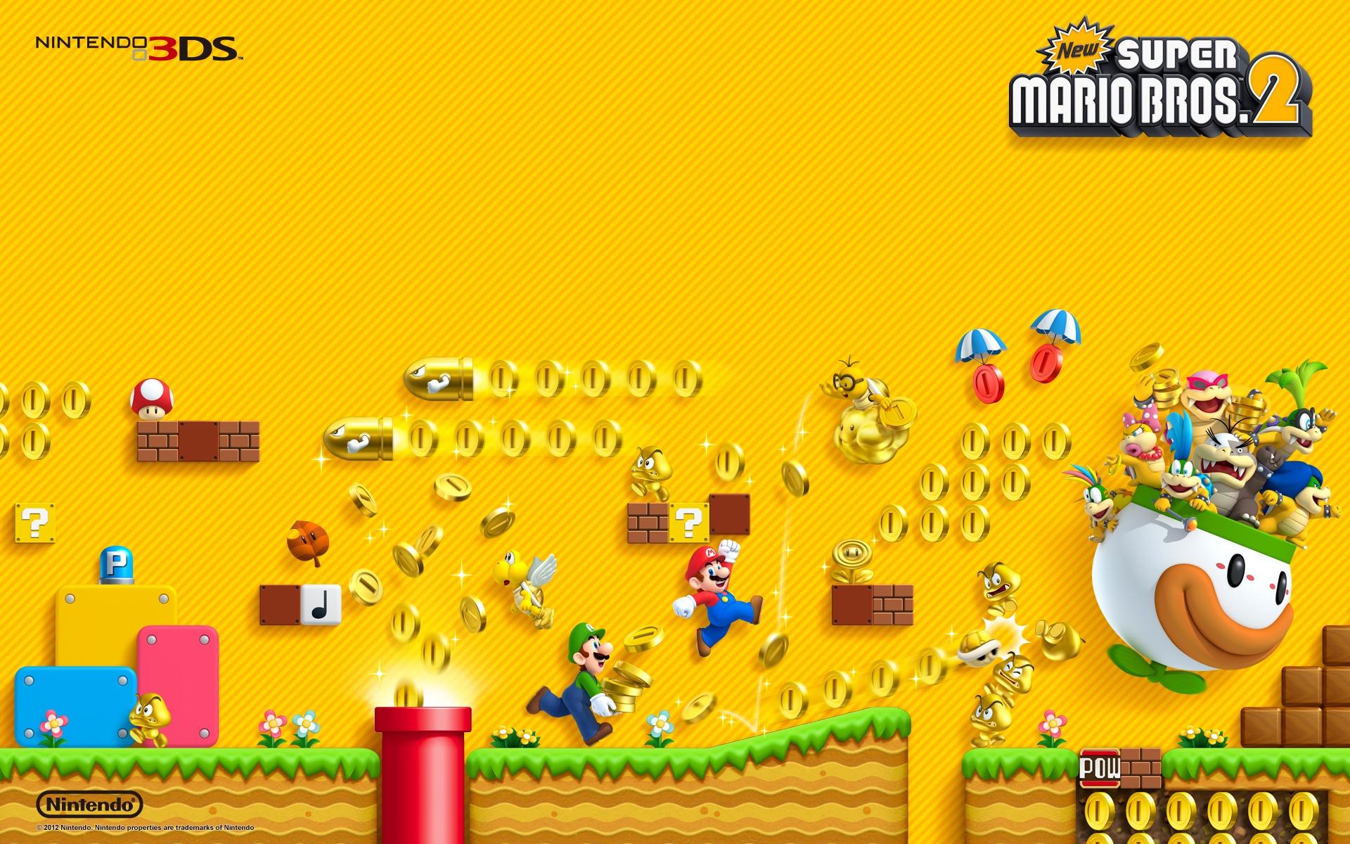 New Super Mario Bros 2 Wallpapers