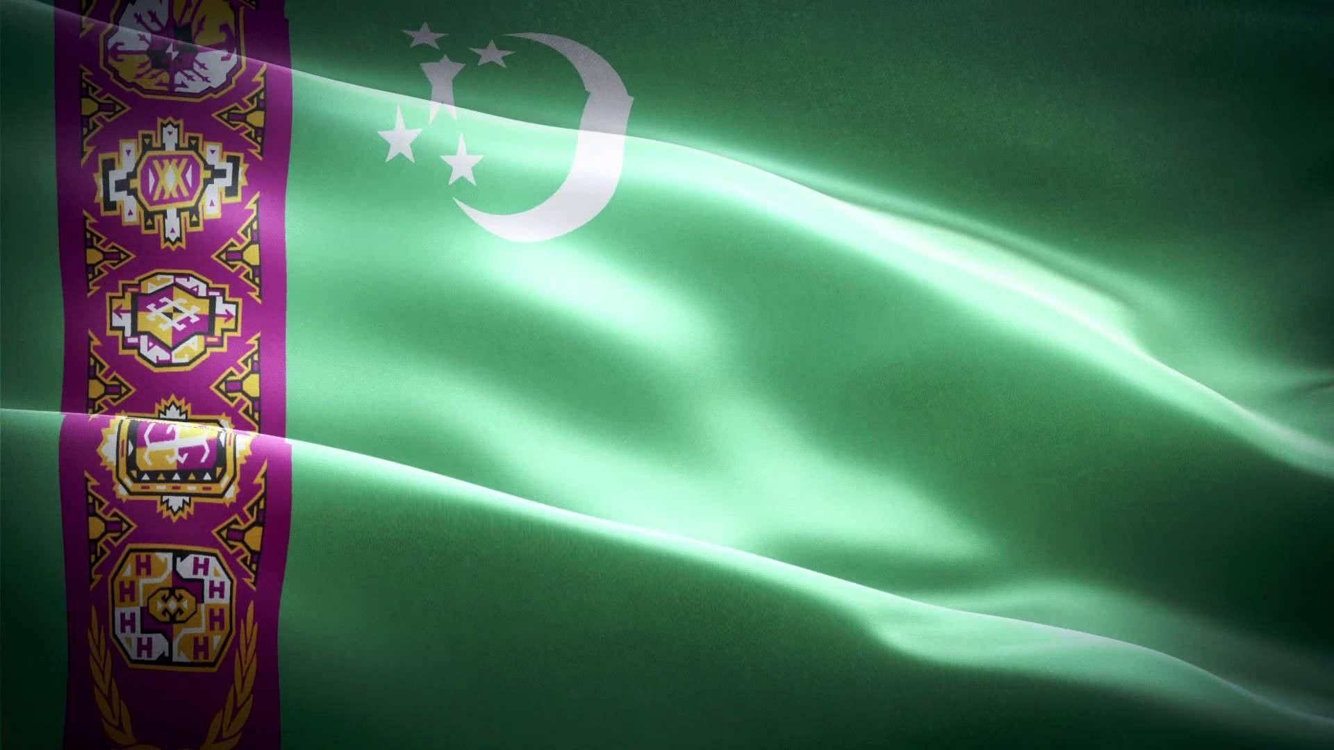 Flag of Turkmenistan wallpapers