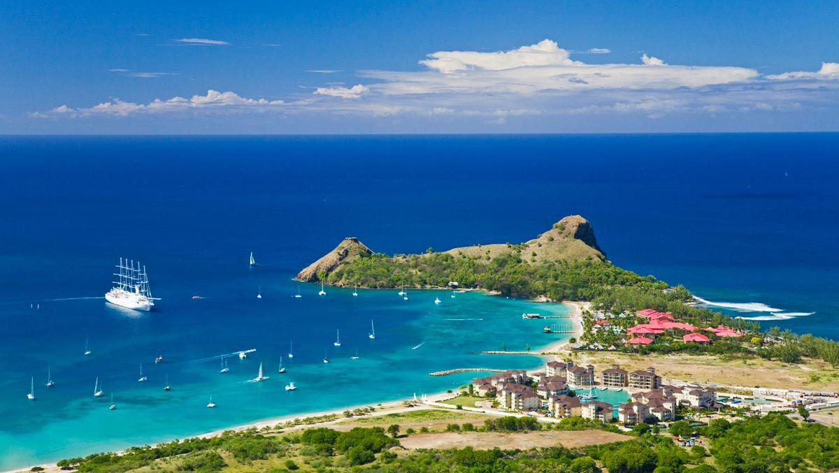 St Lucia Backgrounds by Jim Golinder