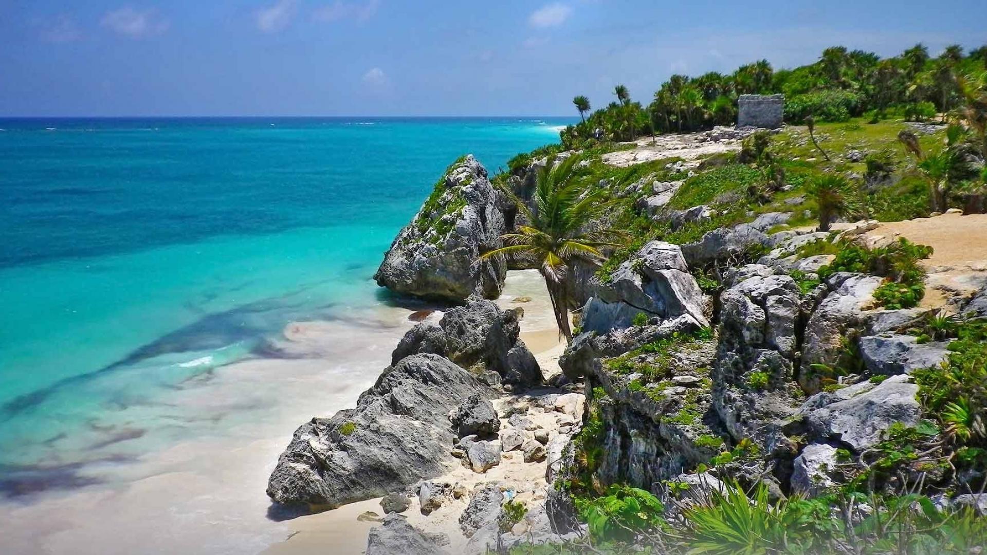 Mexico sian tulum beaches green wallpapers