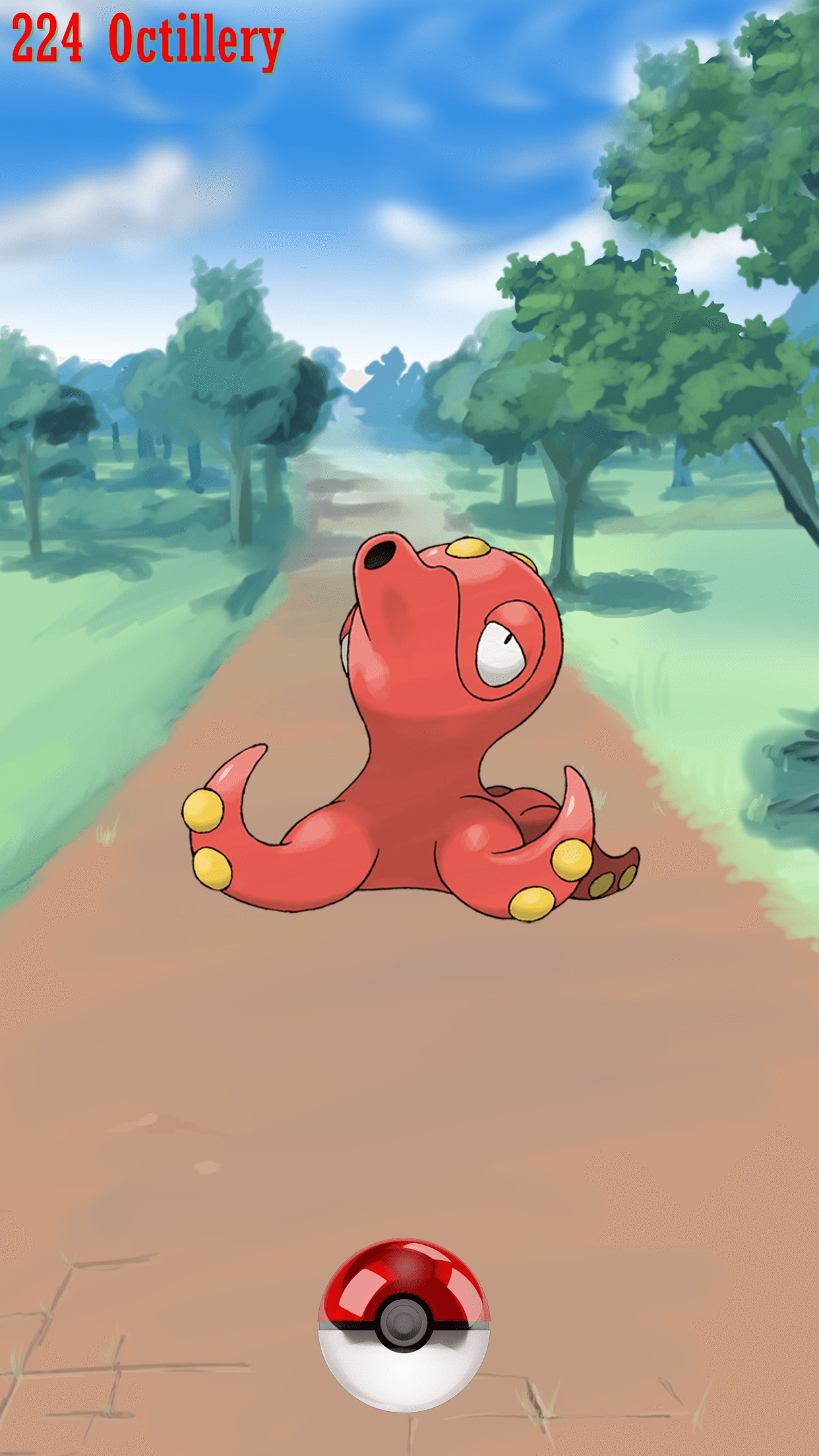 224 Street Pokeball Octillery