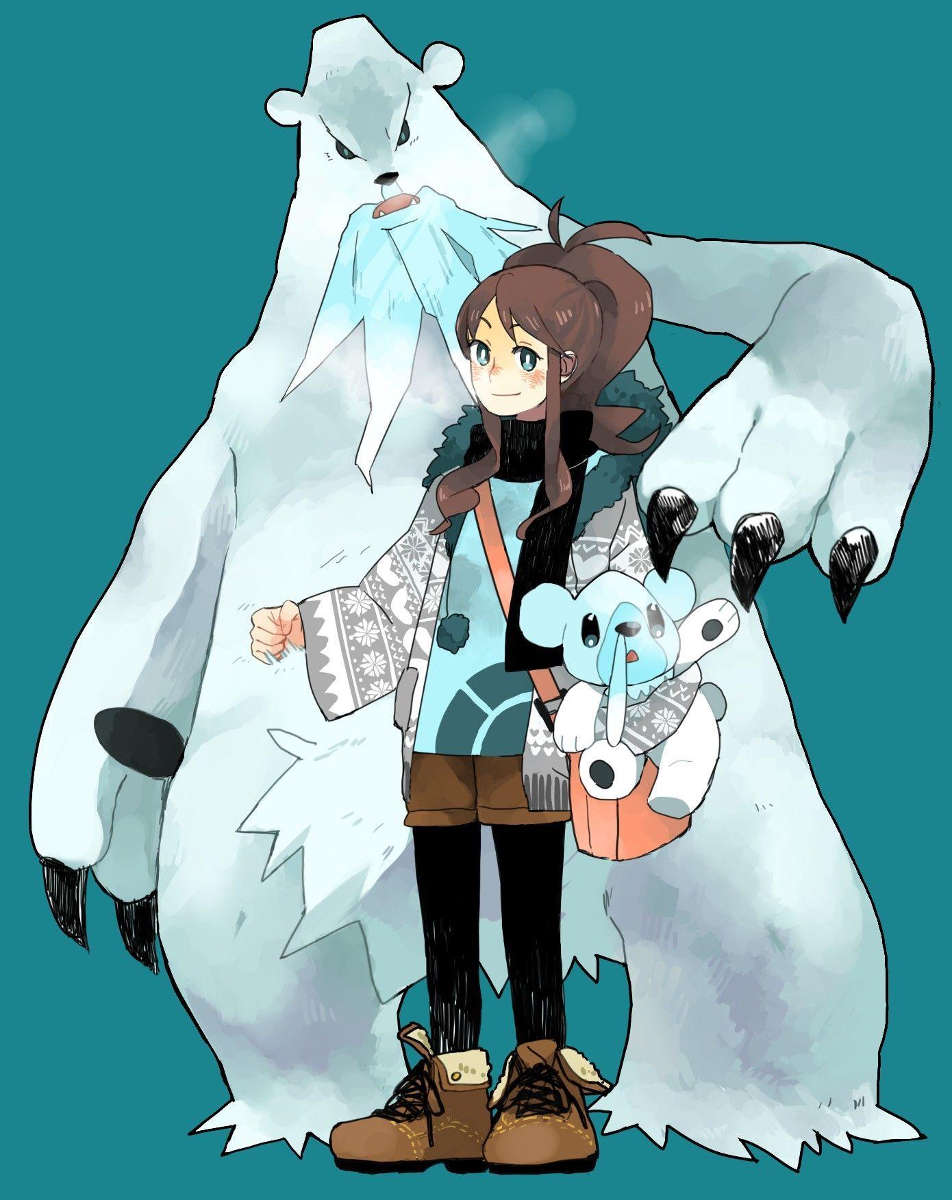 touko, cubchoo y beartic