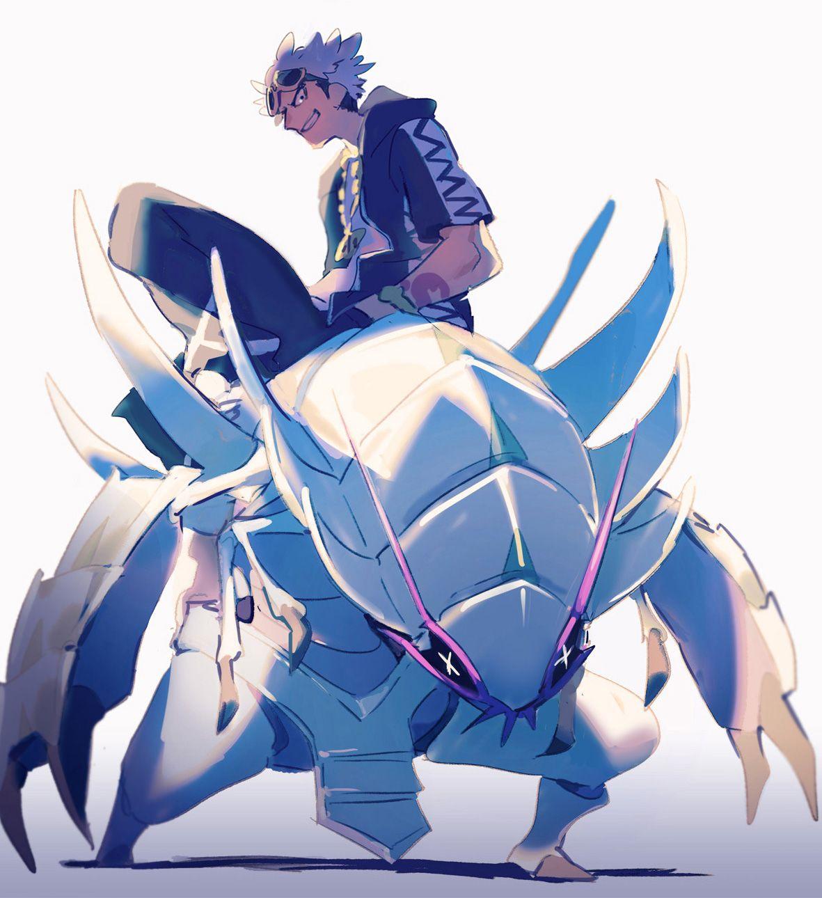 Guzma and Golisopod