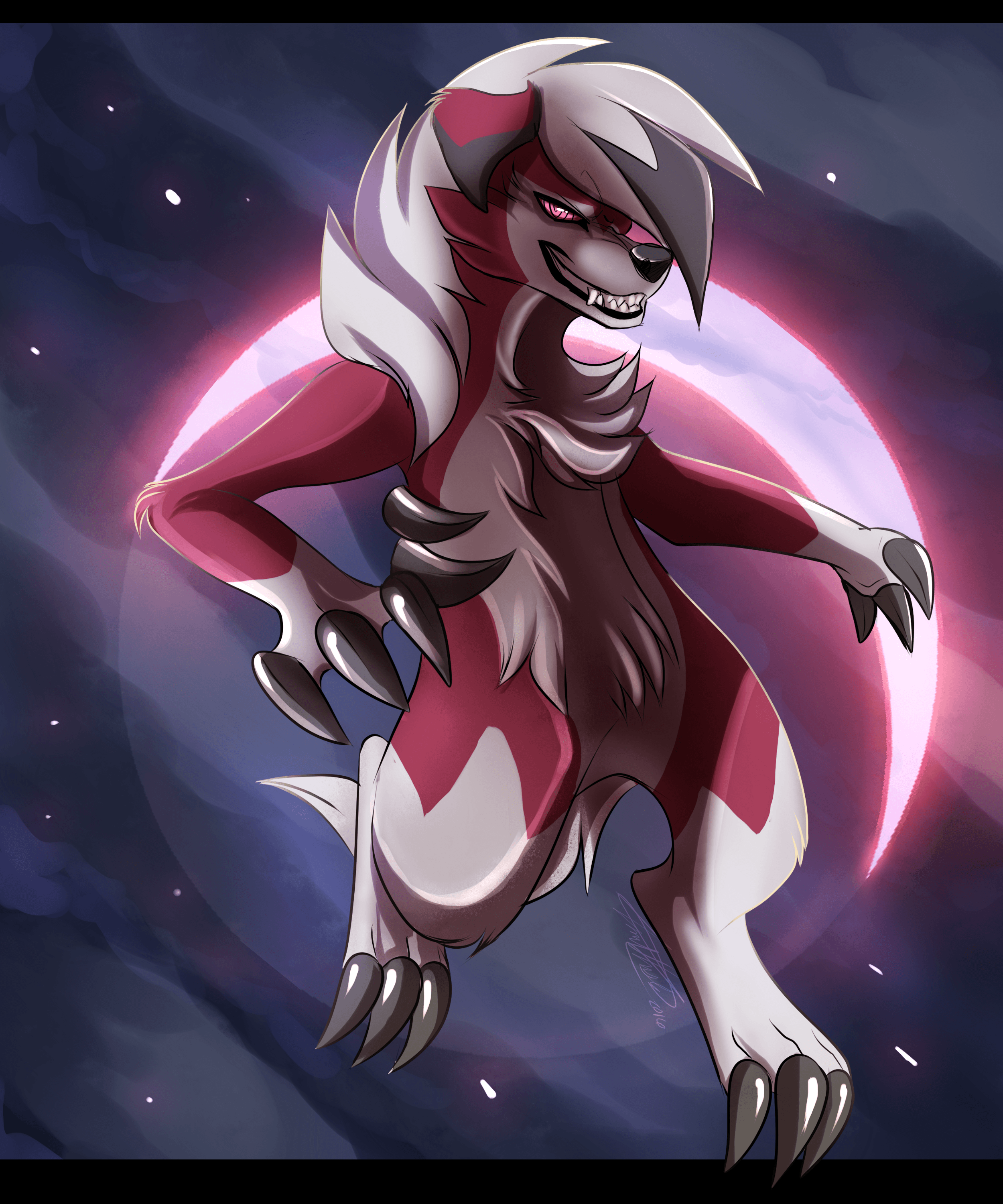 Lycanroc by Shiinrai