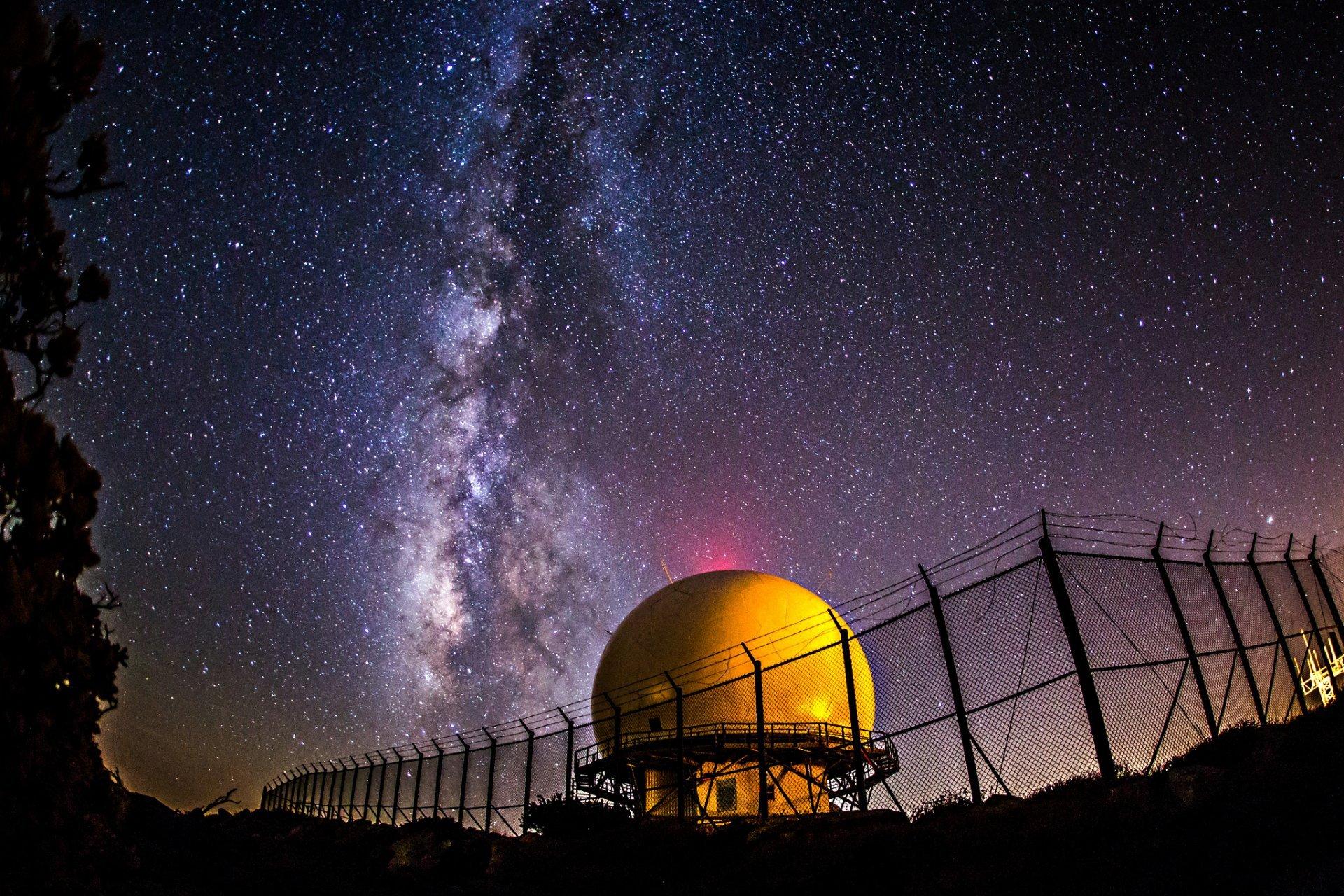 space star night milky way observatory HD wallpapers