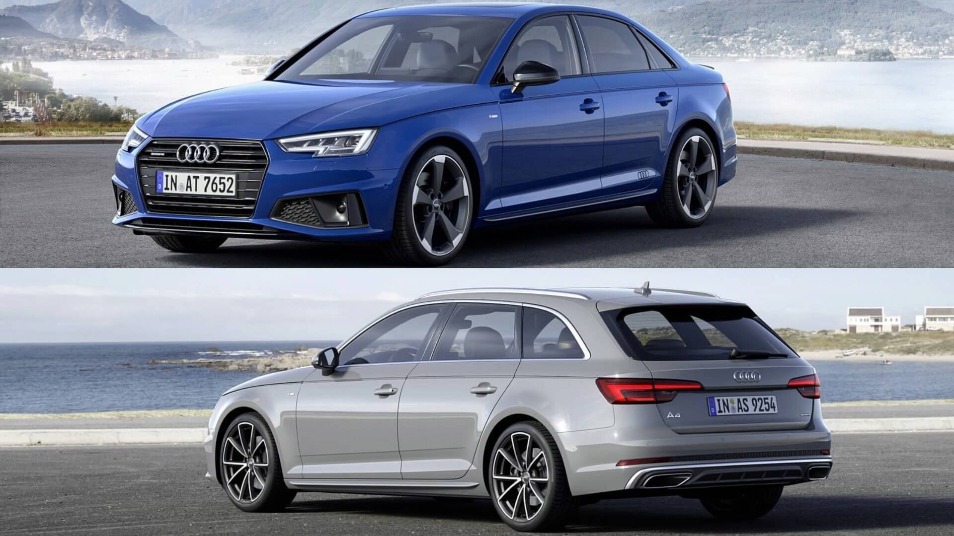 2019 Audi A4 Saloon, Avant unveiled in Europe with discreet changes