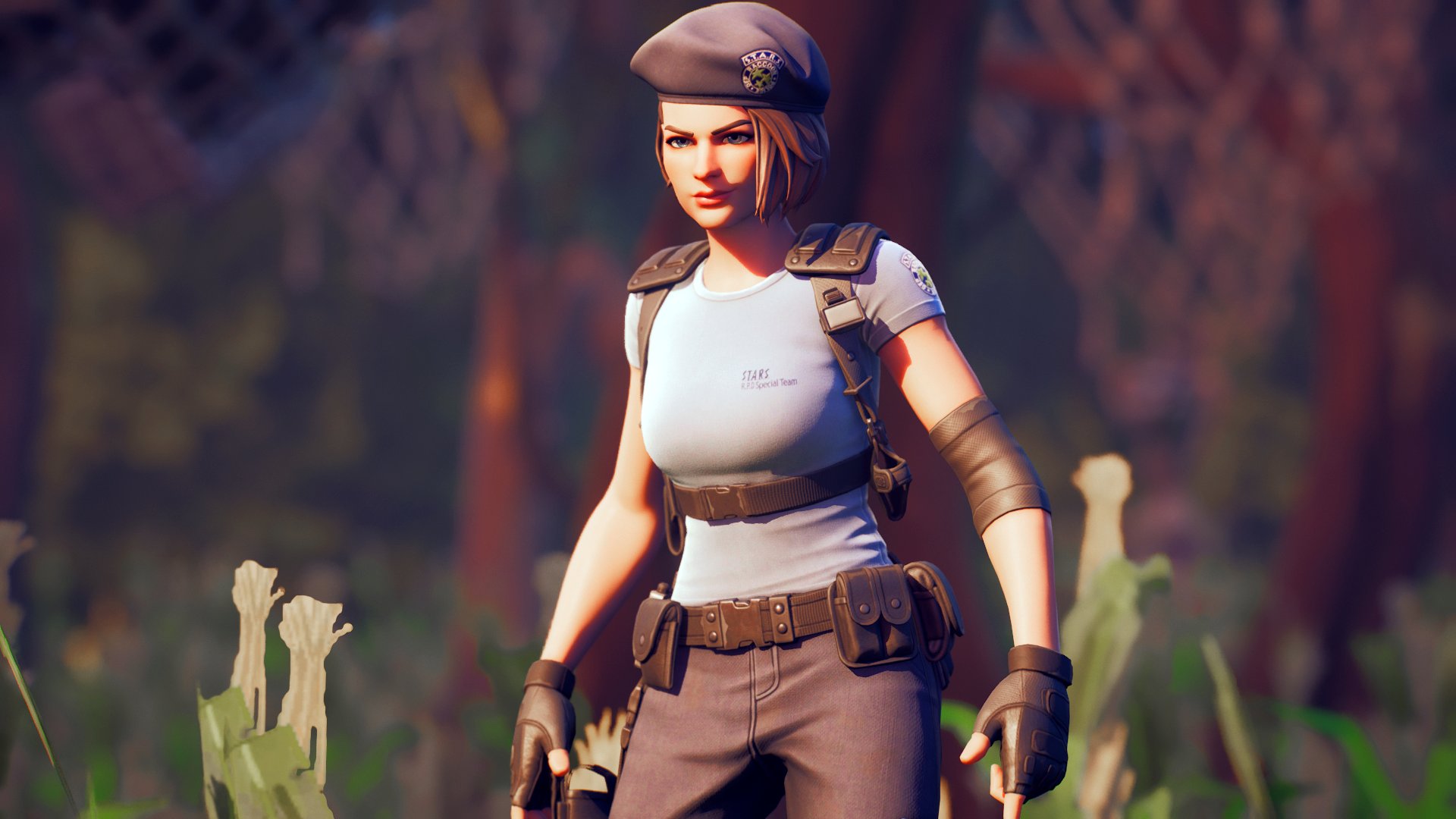 Jill Valentine Fortnite wallpapers