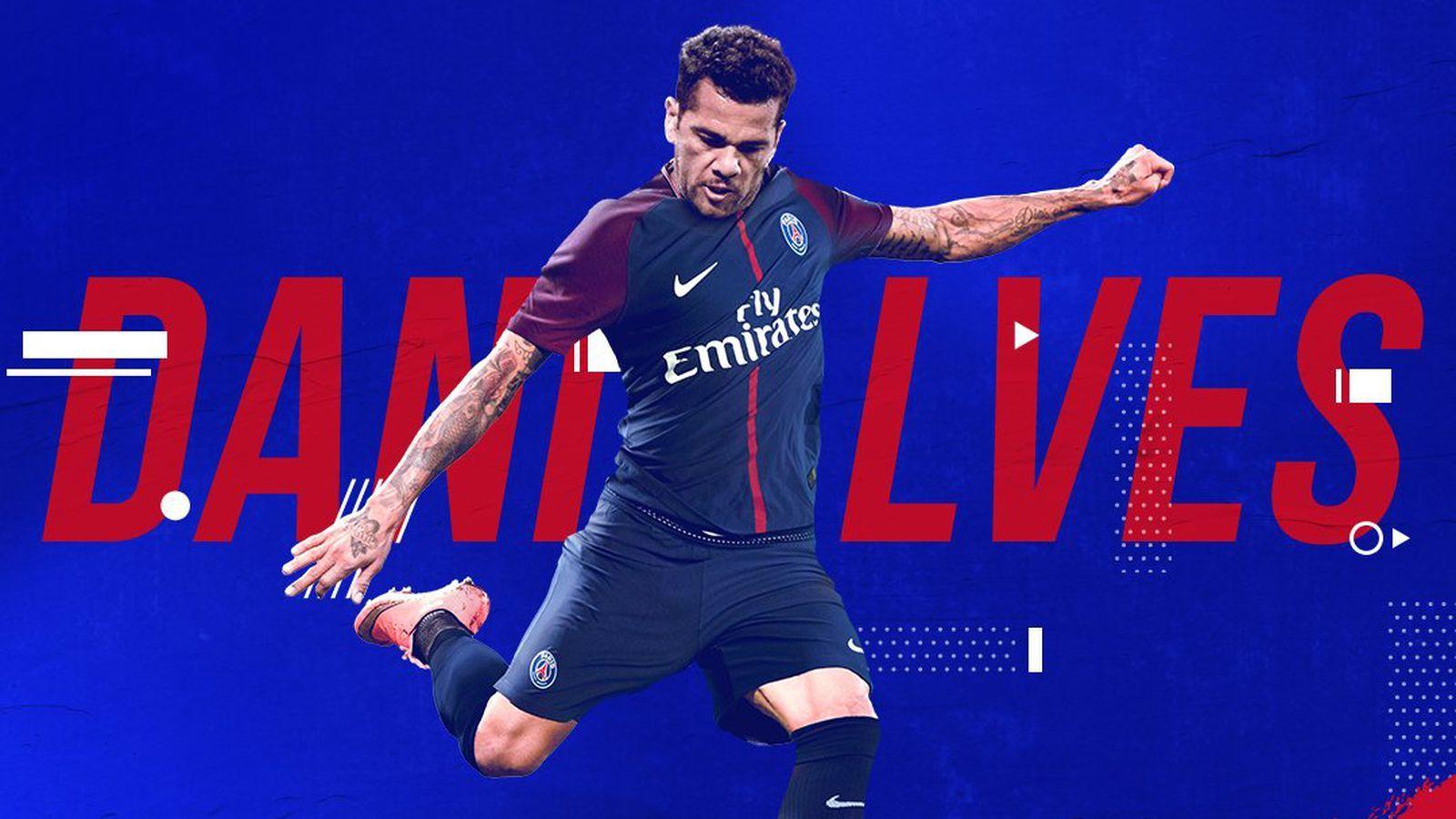 Dani Alves officially joins PSG, apologizes to Manchester City