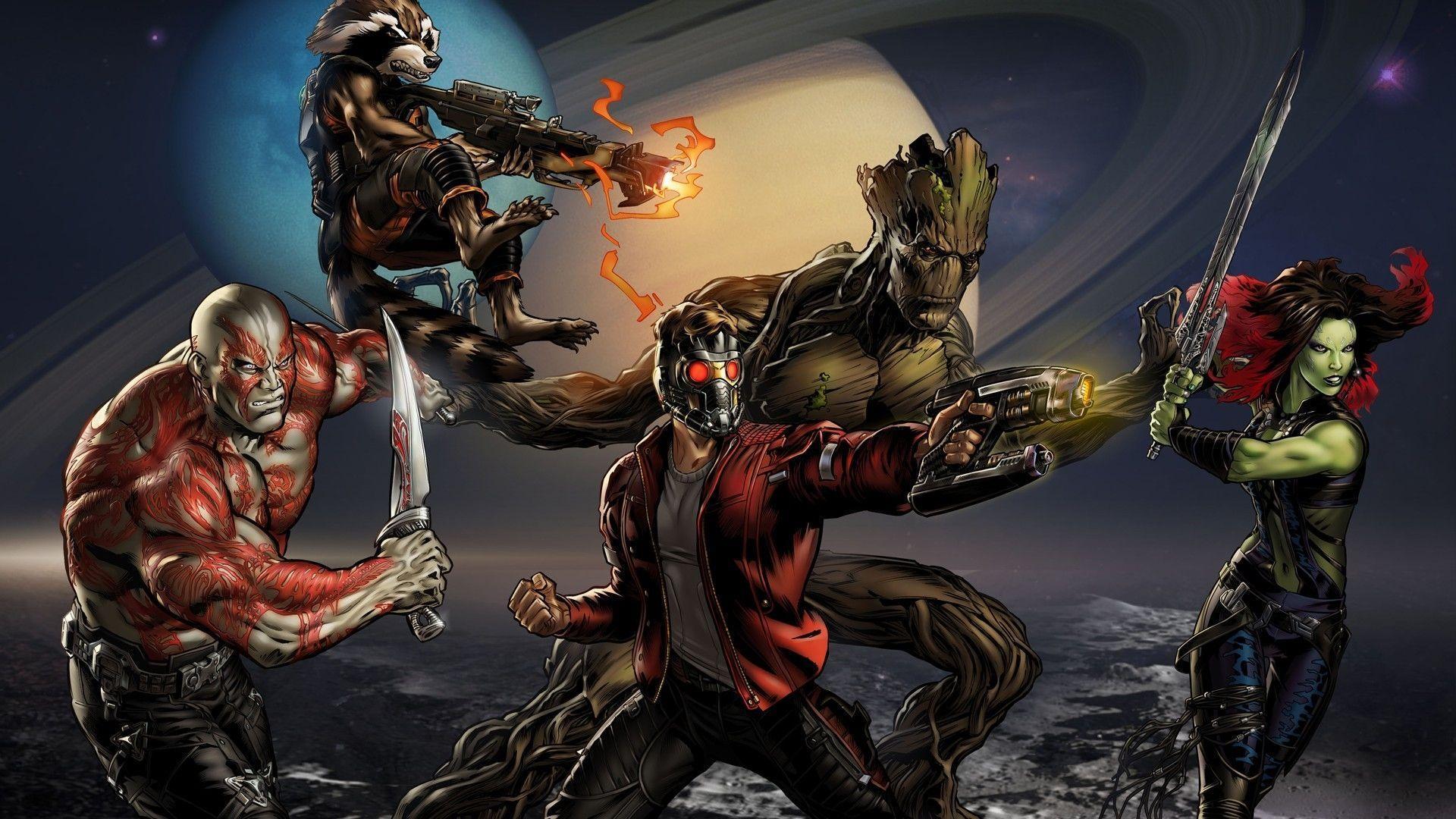 114 Rocket Raccoon HD Wallpapers