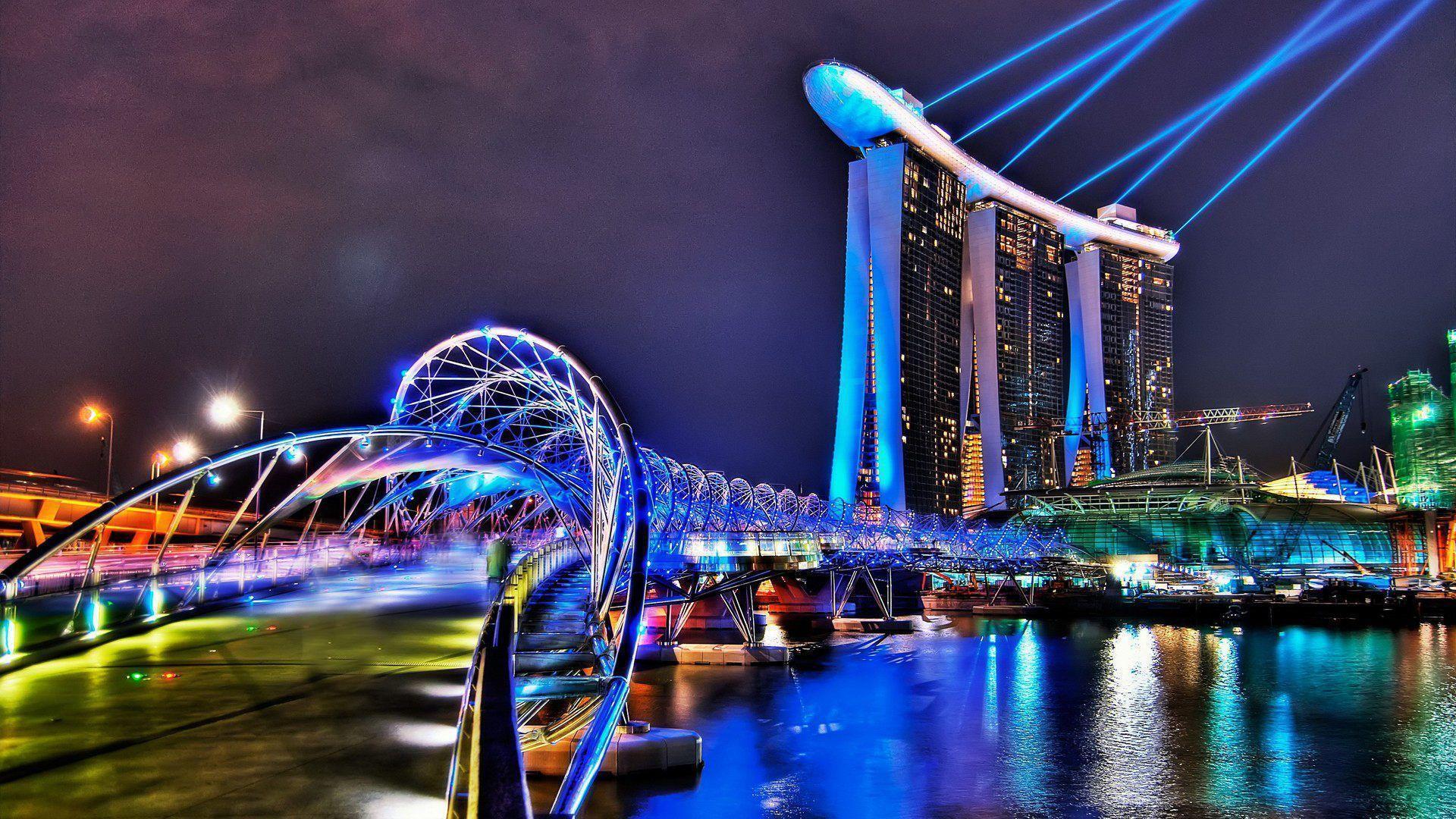 Singapore the city of lions HD Wallpapers Free Download