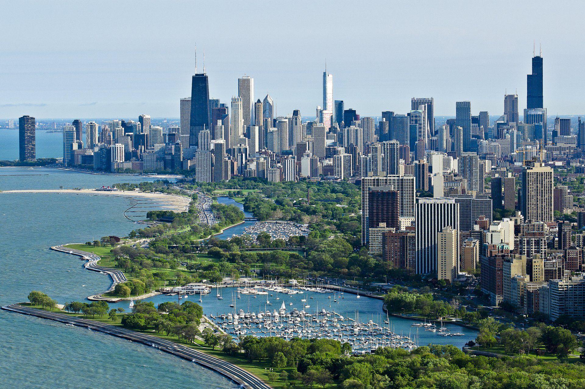 usa illinois chicago city chicago town HD wallpapers