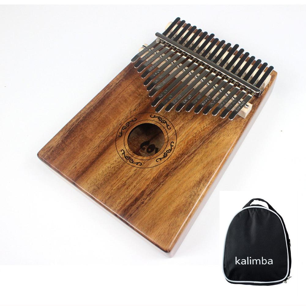 2019 17 Key Kalimba Thumb Piano Portable Beginner Instrument Thumb