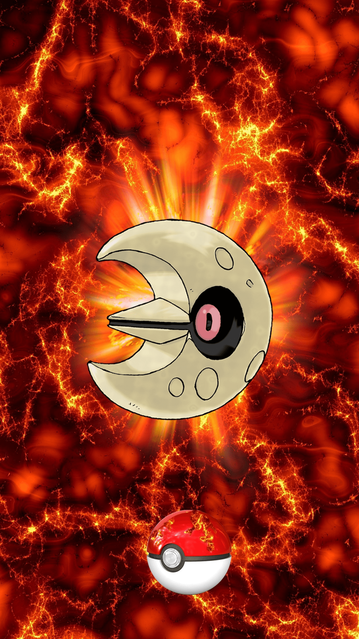 337 Fire Pokeball Lunatone Unknown Egg