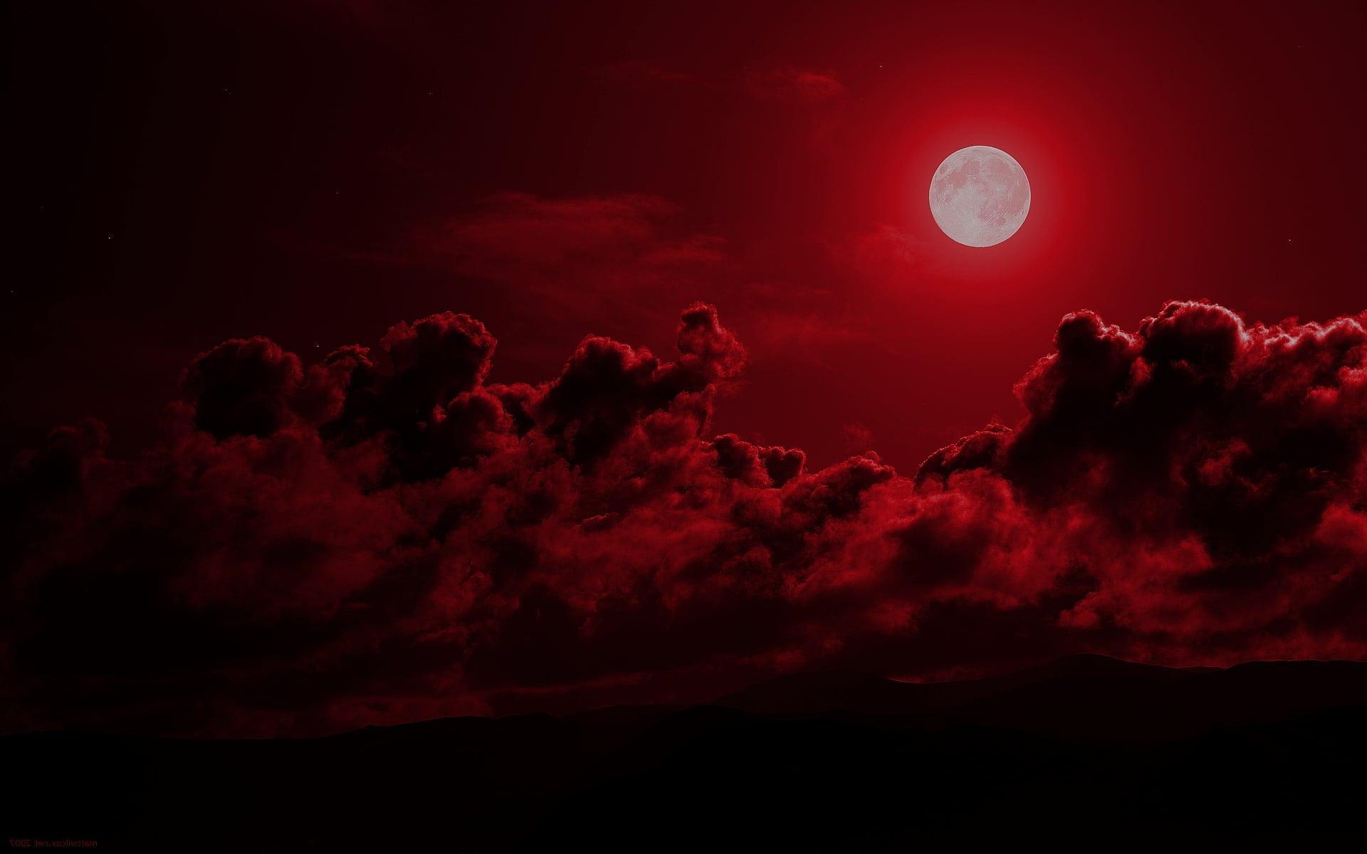 Free Download Red Moon HD Wallpapers And Backgrounds