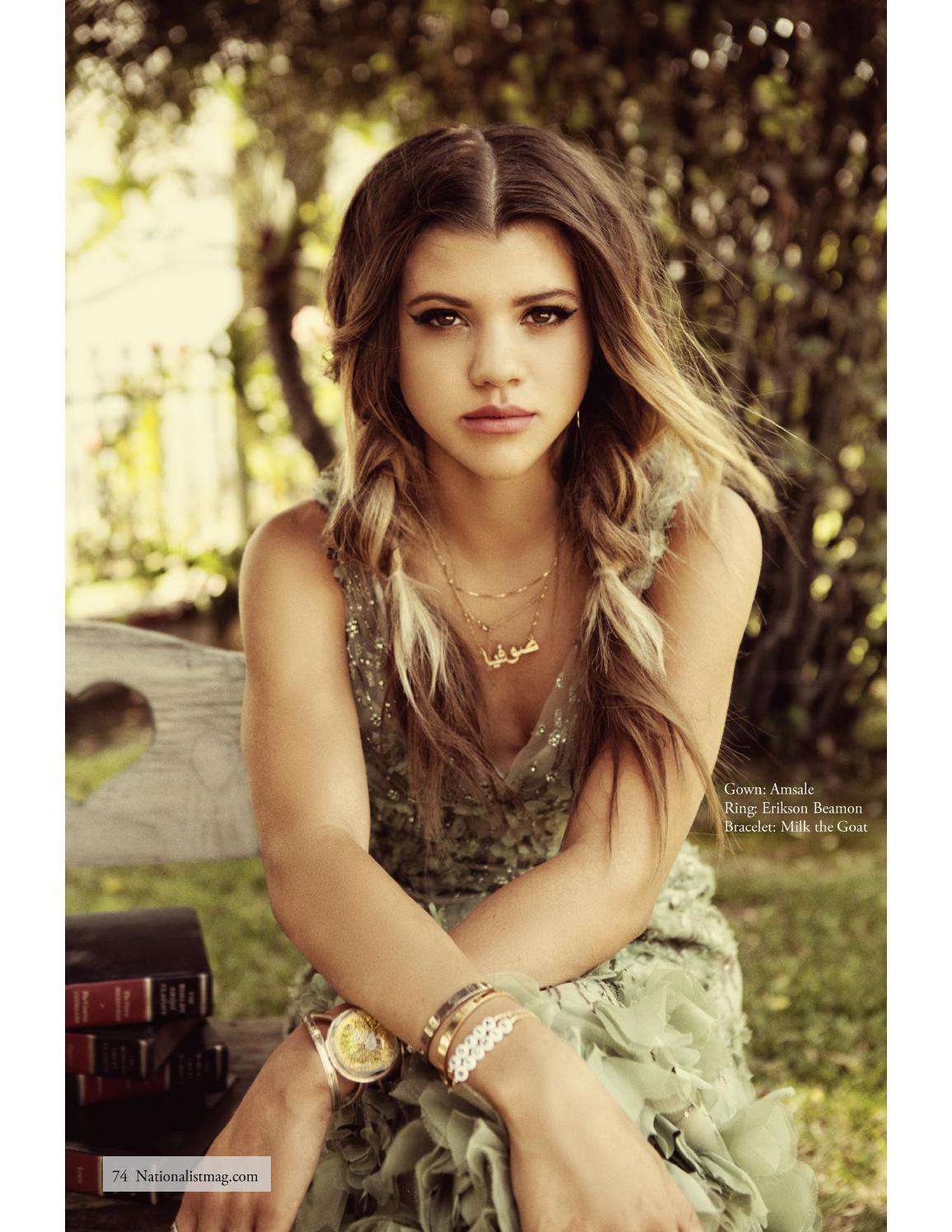 Sofia Richie: Nationalist Magazine 2014