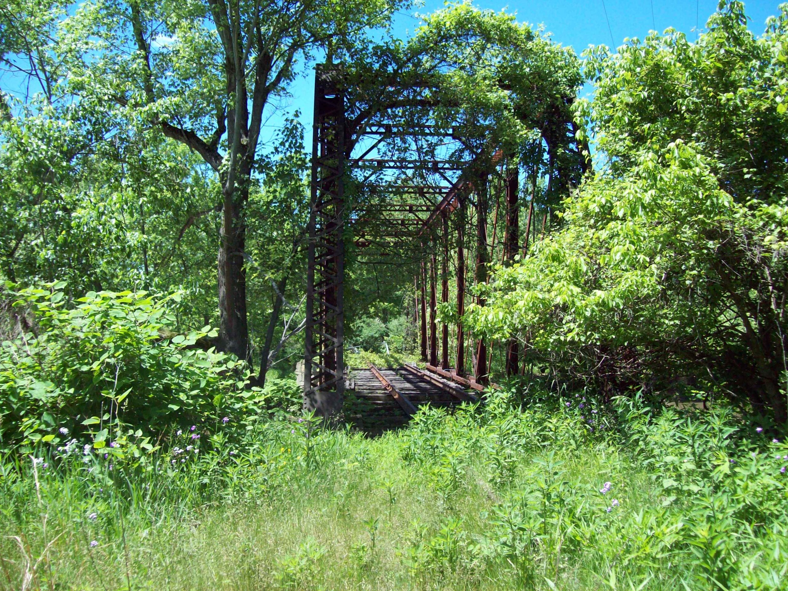 Abandoned Rail Bridge in Cuyahoga Valley National Park