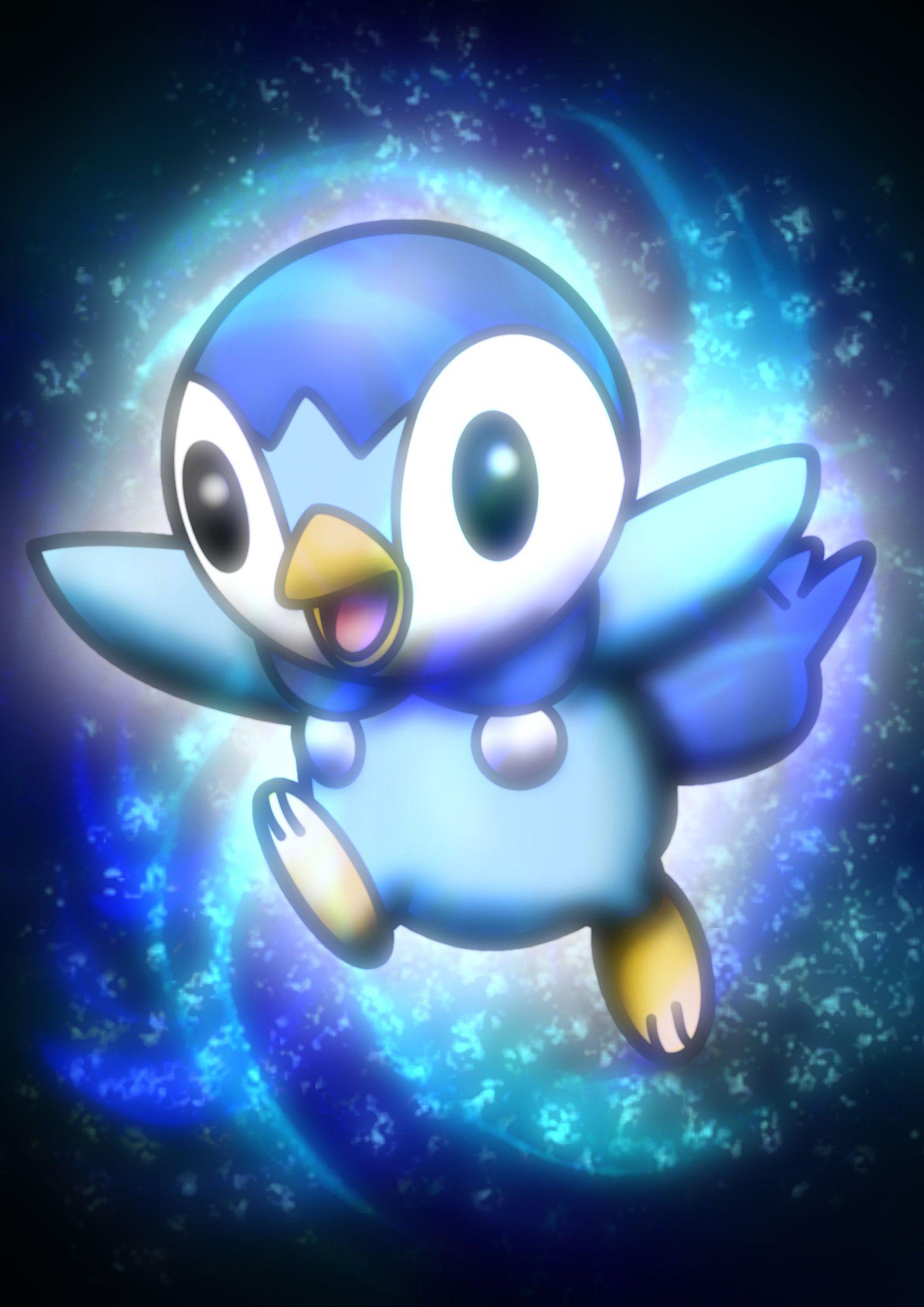 digital : pokemon Piplup 02 2014 by darshan2good