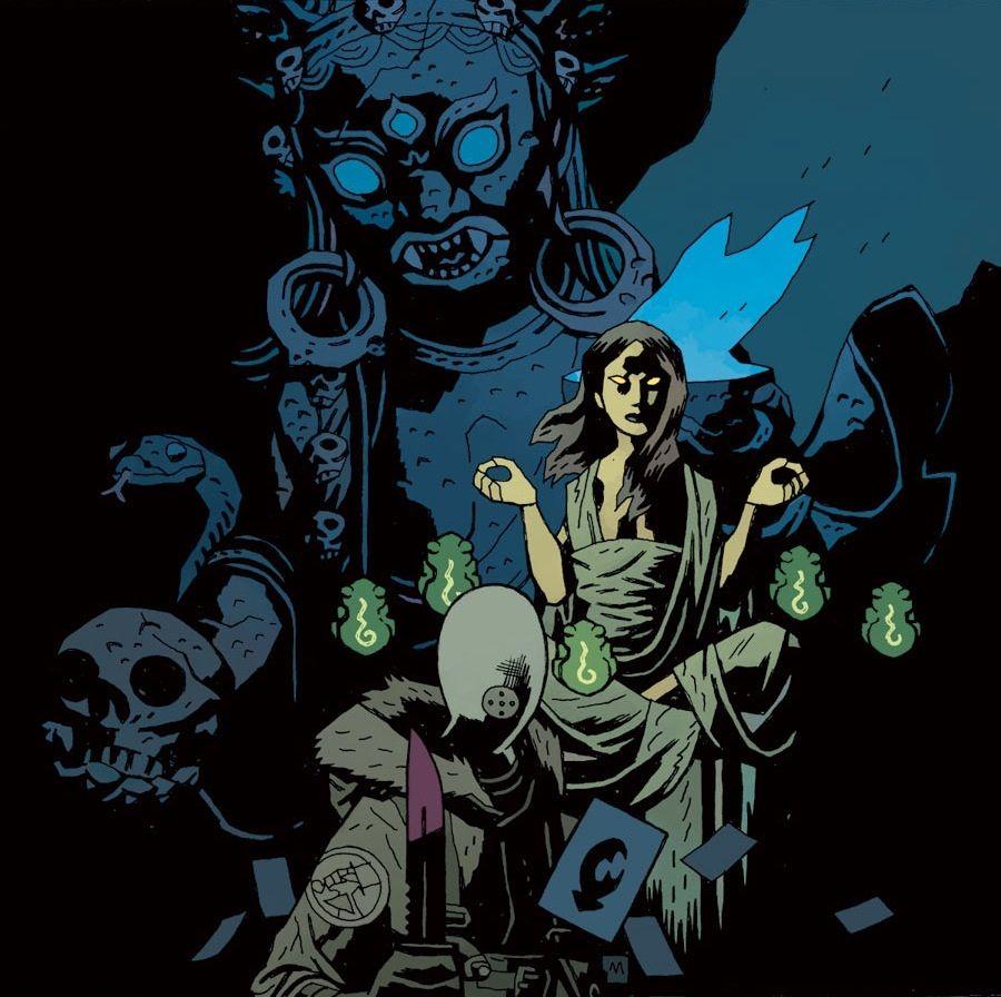 B.P.R.D. Special Agent Elizabeth ‘Liz’ Sherman by Mike Mignola