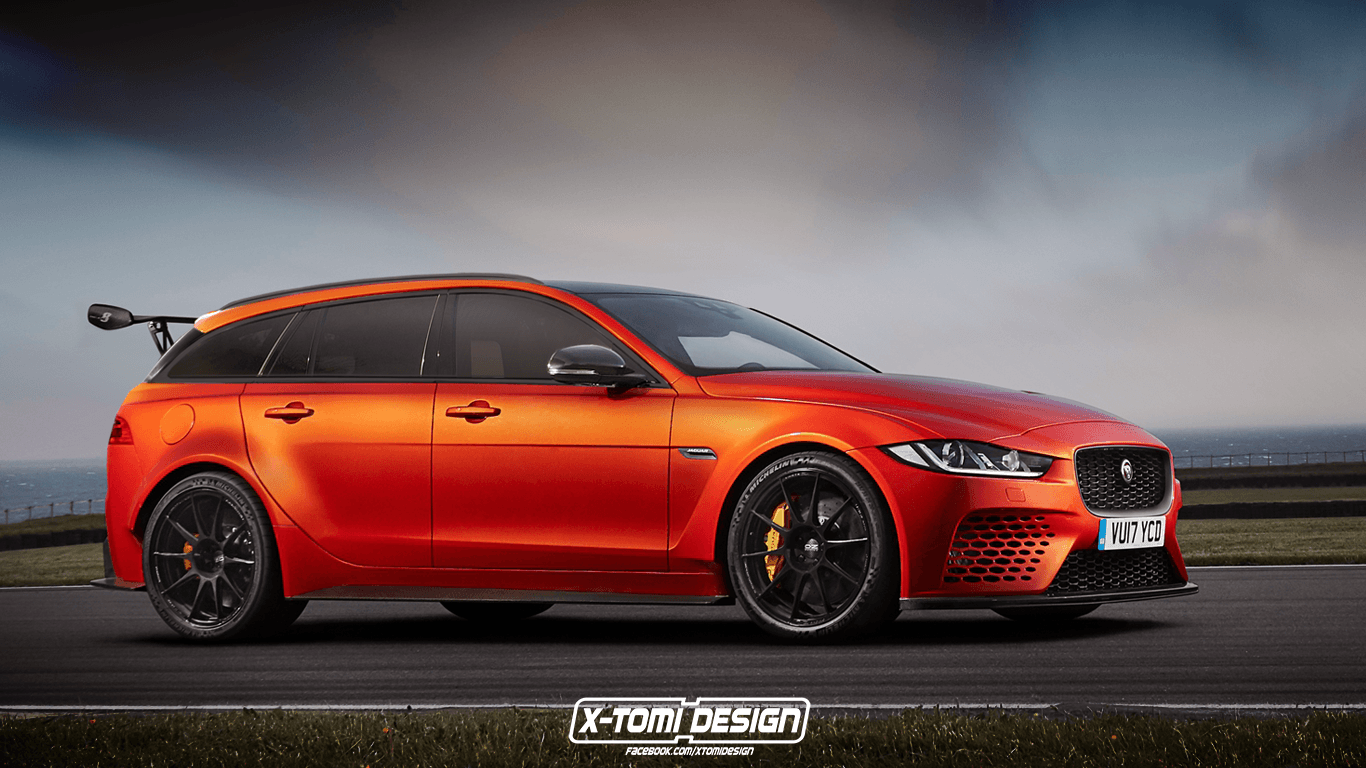 Jaguar XE SV Project 8 Sportbrake Looks Like a Modern Volvo 850