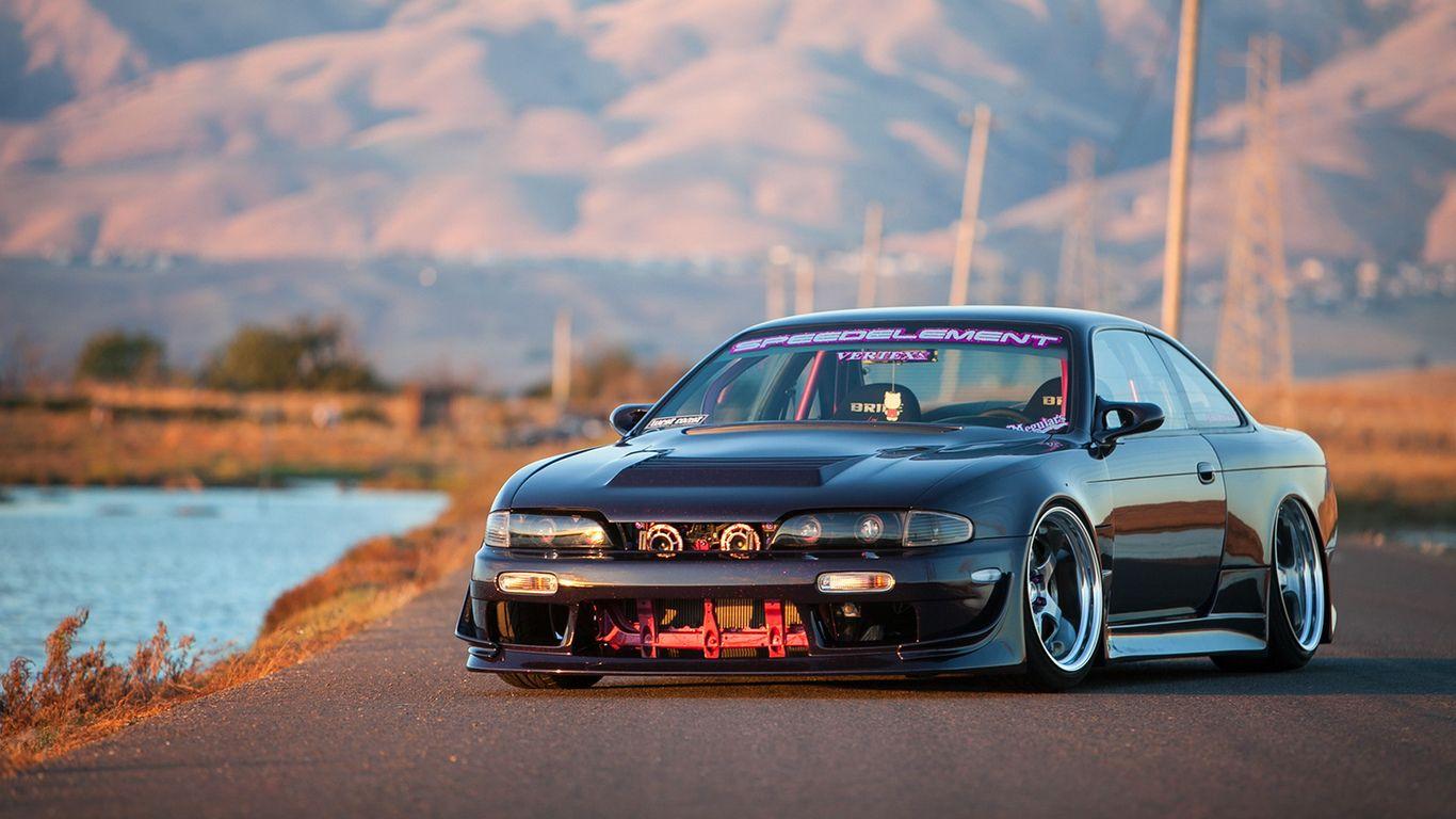 Download wallpapers car, outlook, tuning, auto, nissan 240sx, nissan