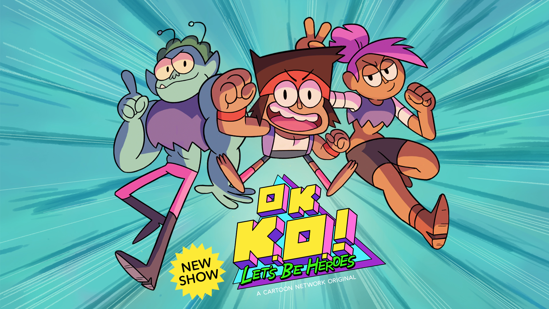 Start the year right with the newest animated show ‘OK K.O.! Let’s