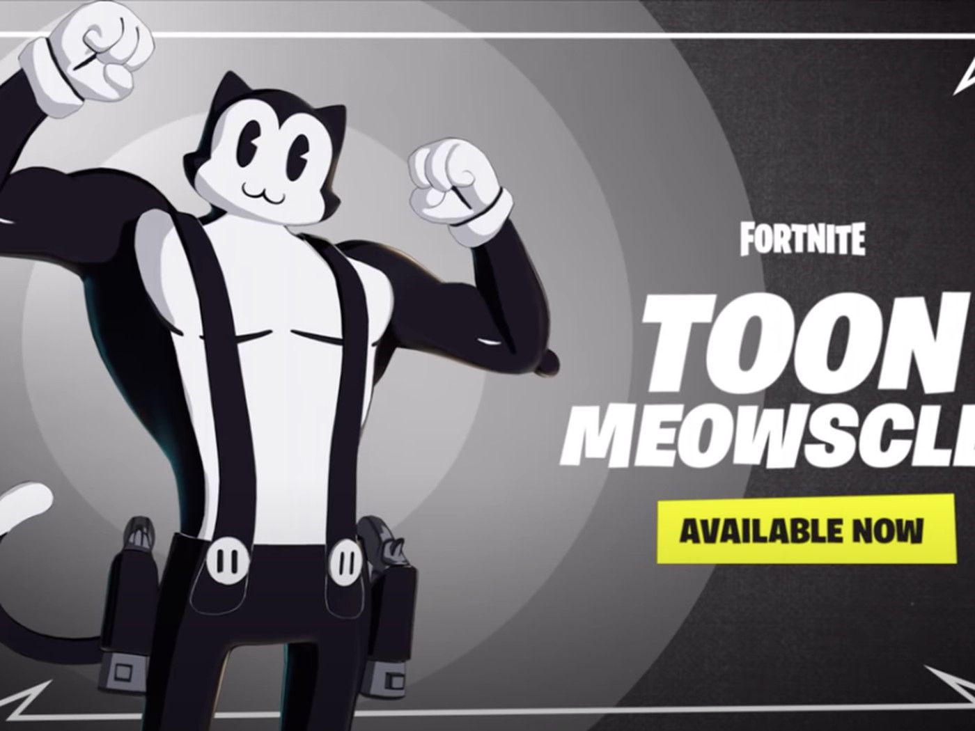 Fortnite’s Meowscles now has a toon skin for 1,400 V