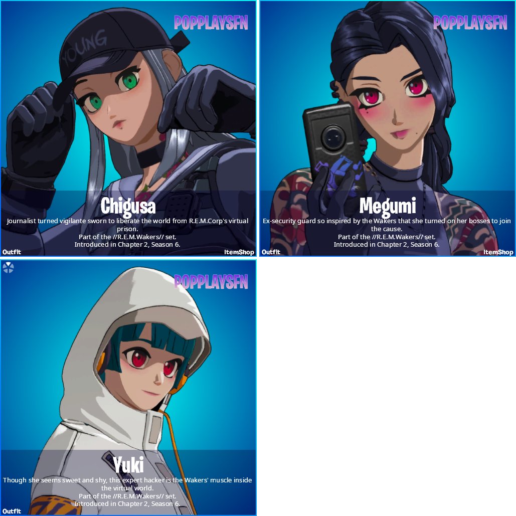 Chigusa Fortnite wallpapers