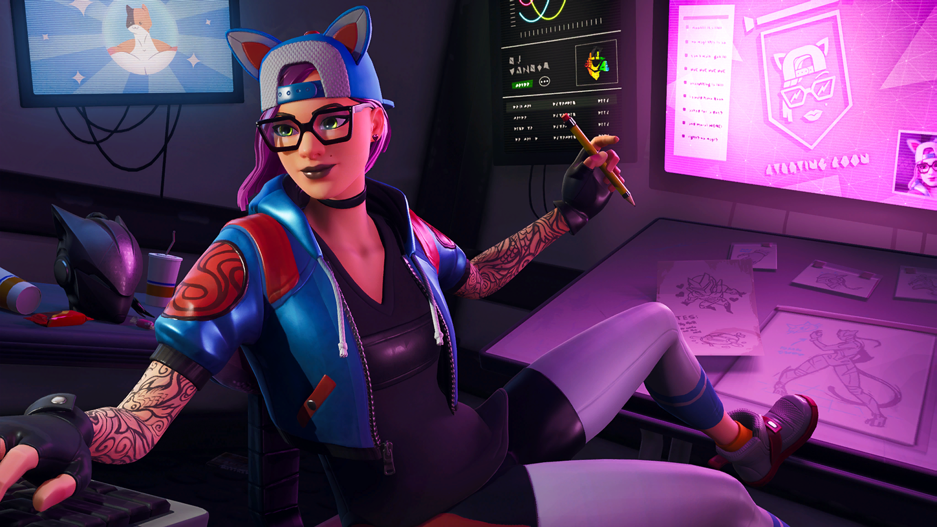 Lynx Fortnite Wallpapers Season 7 Download Wallpapers