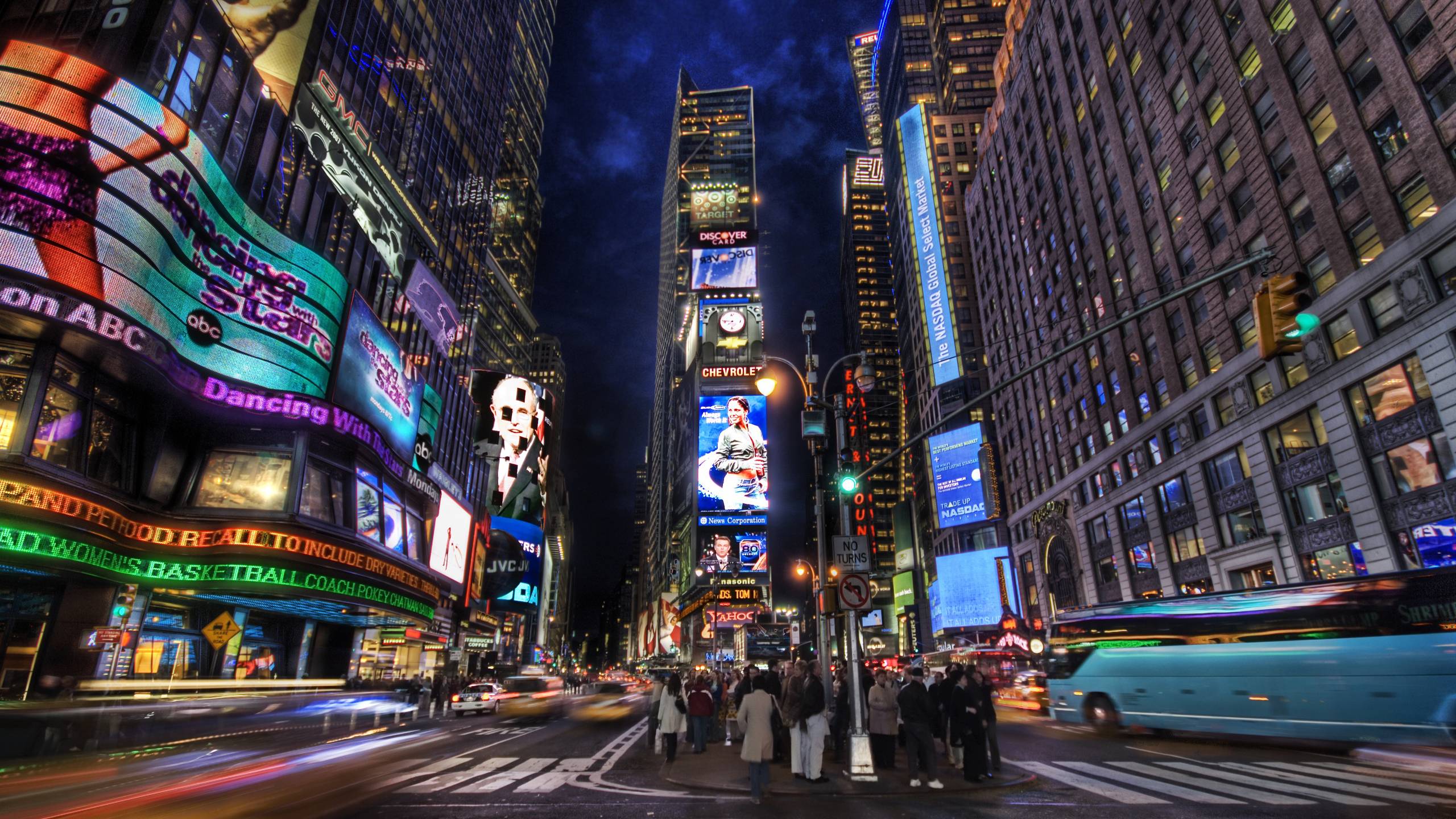 Times Square at Dusk