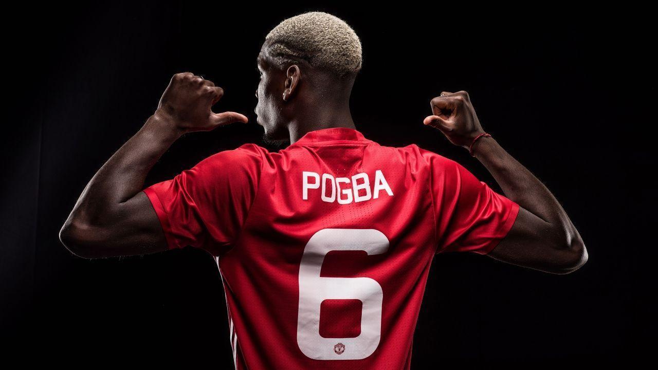 Pogba to wear number six at United