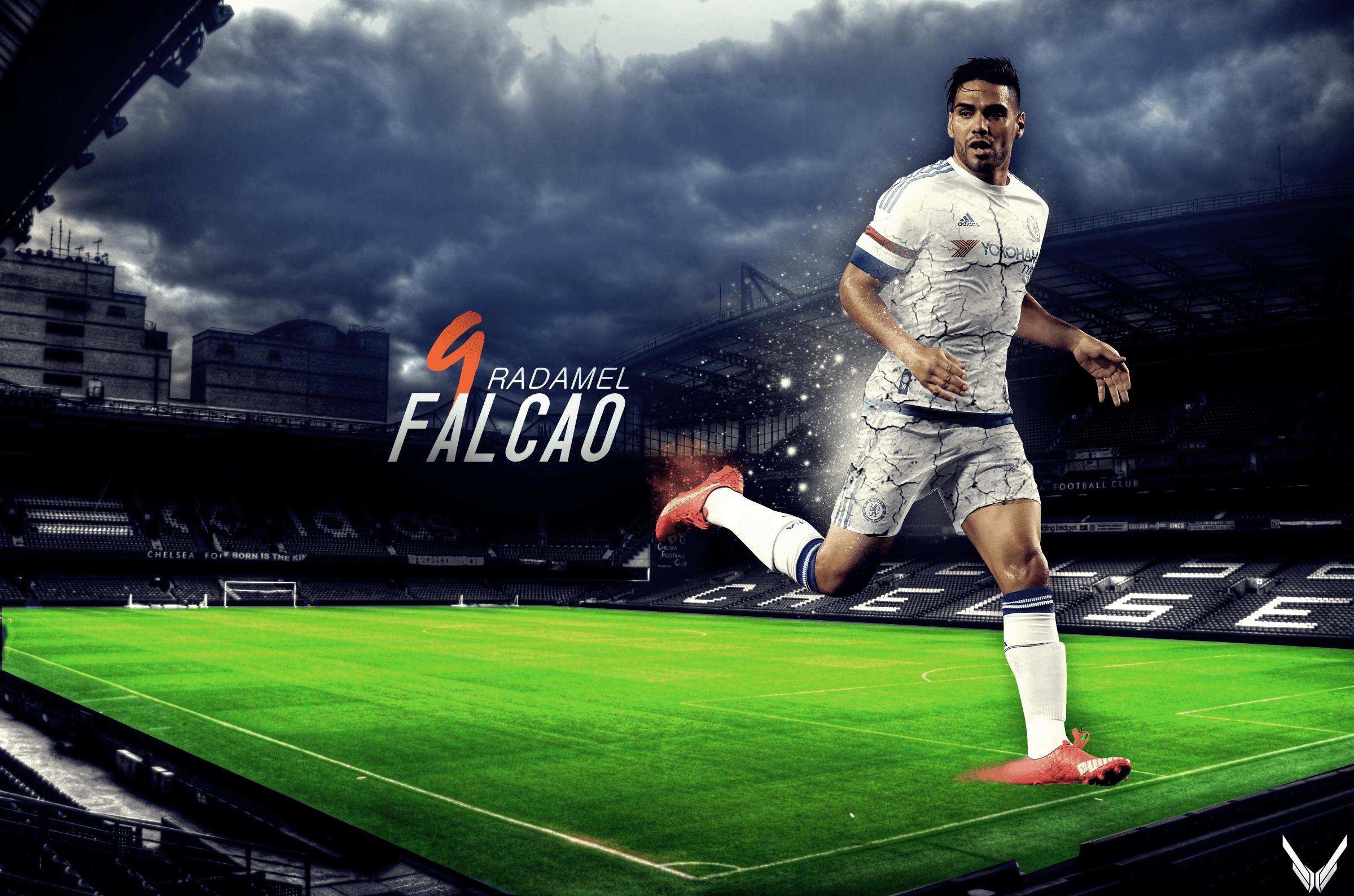 1 Radamel Falcao Fondos de pantalla HD