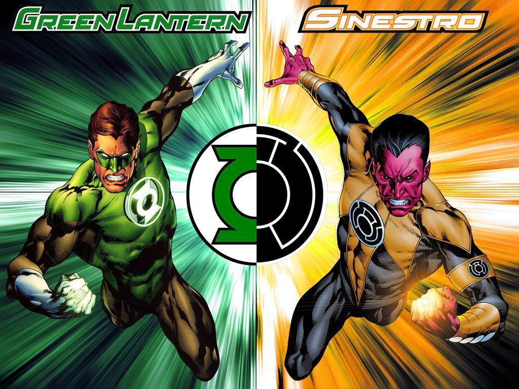 Thor & Loki VS Hal Jordan & Sinestro