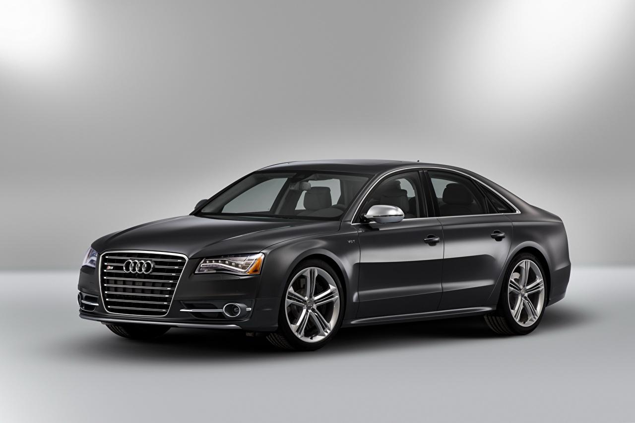 Wallpapers Audi 2013 S8 4.0 TFSI Grey auto Metallic