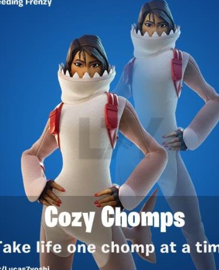 Cozy Chomps Fortnite wallpapers