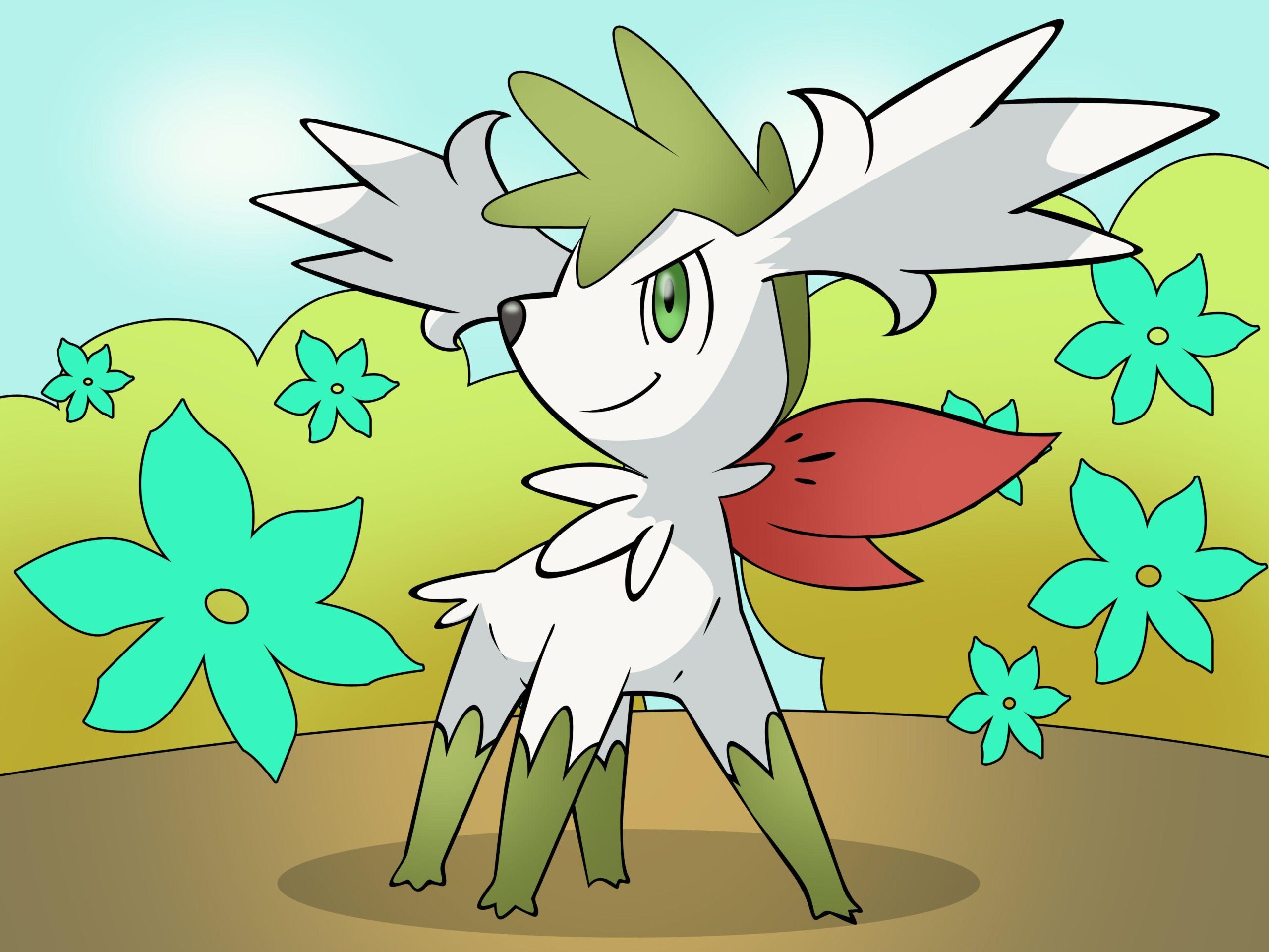 How to Draw Shaymin