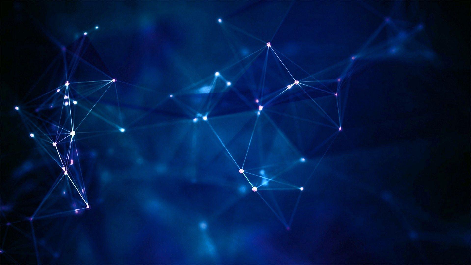 geometric constellations sky blue wide hd wallpapers