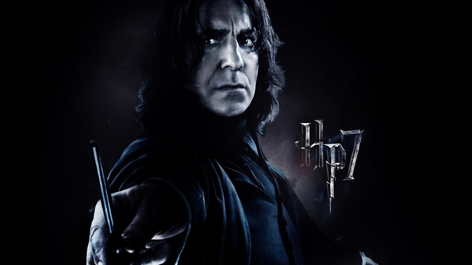 The deathly hallows alan rickman severus snape wallpapers