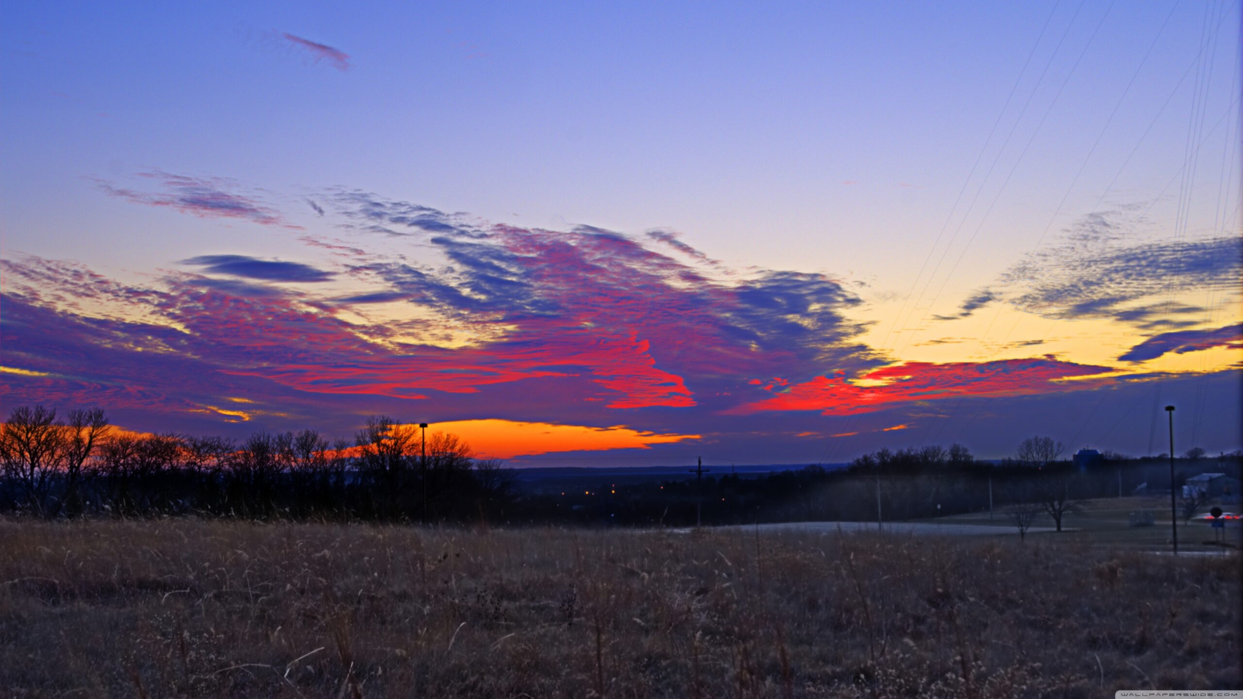 Sunset, Lawrence, Kansas ❤ 4K HD Desktop Wallpapers for • Wide