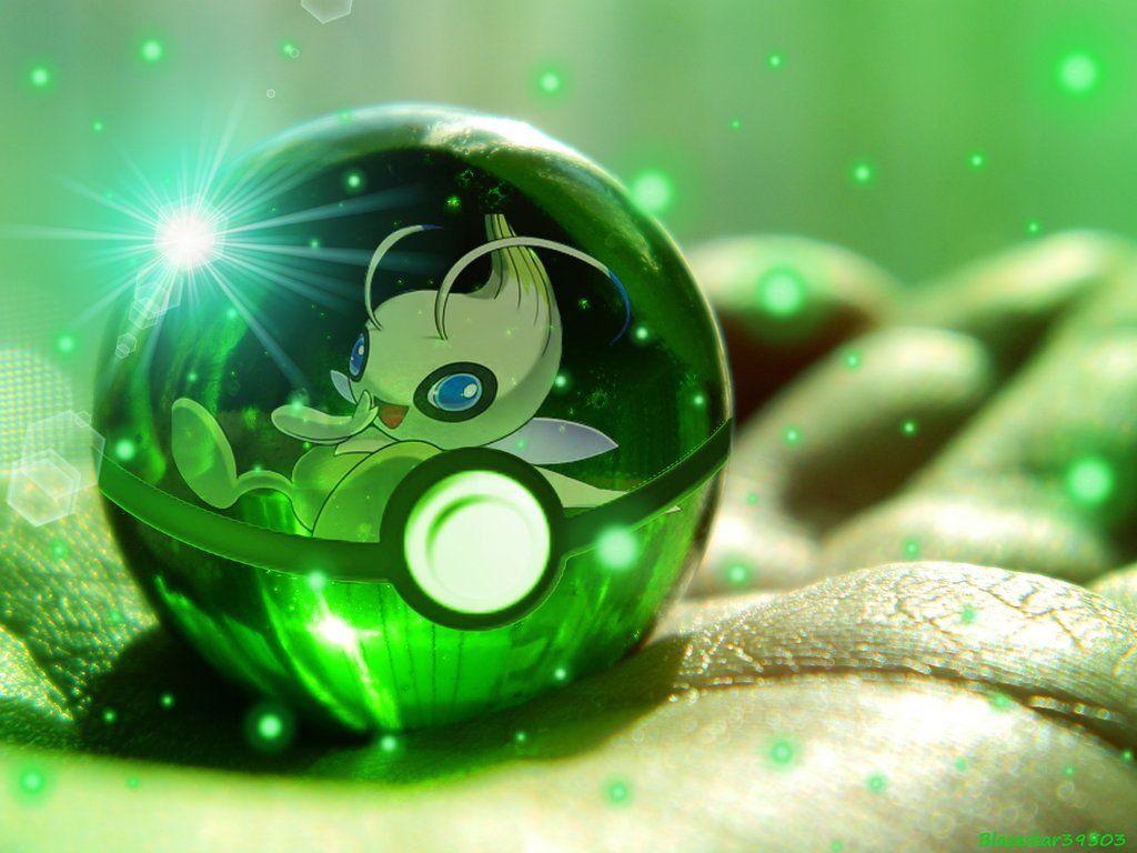 Celebi Pokeball by Blazestar39503