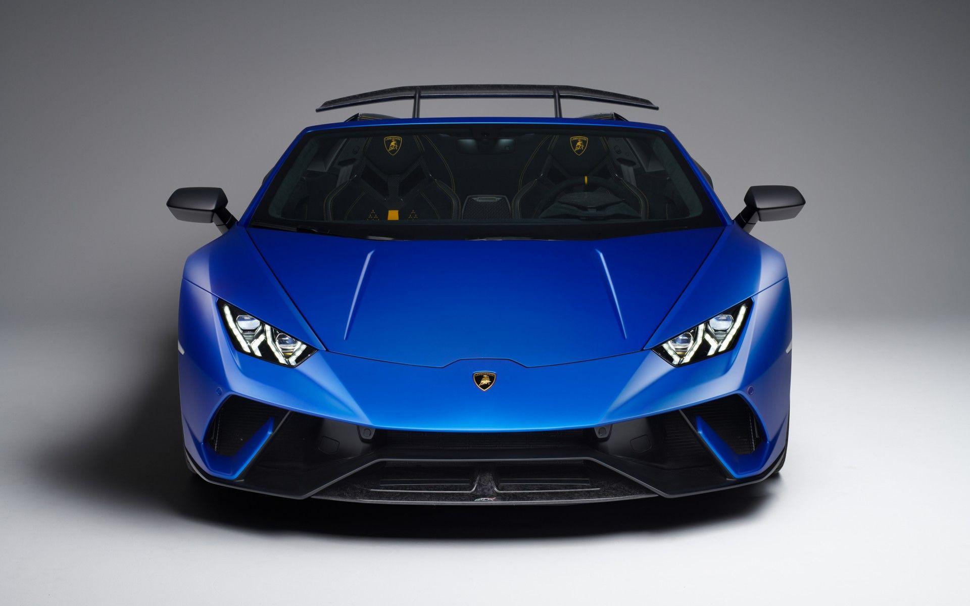 Wallpapers Lamborghini Huracan Performante Spyder, Geneva Motor Show