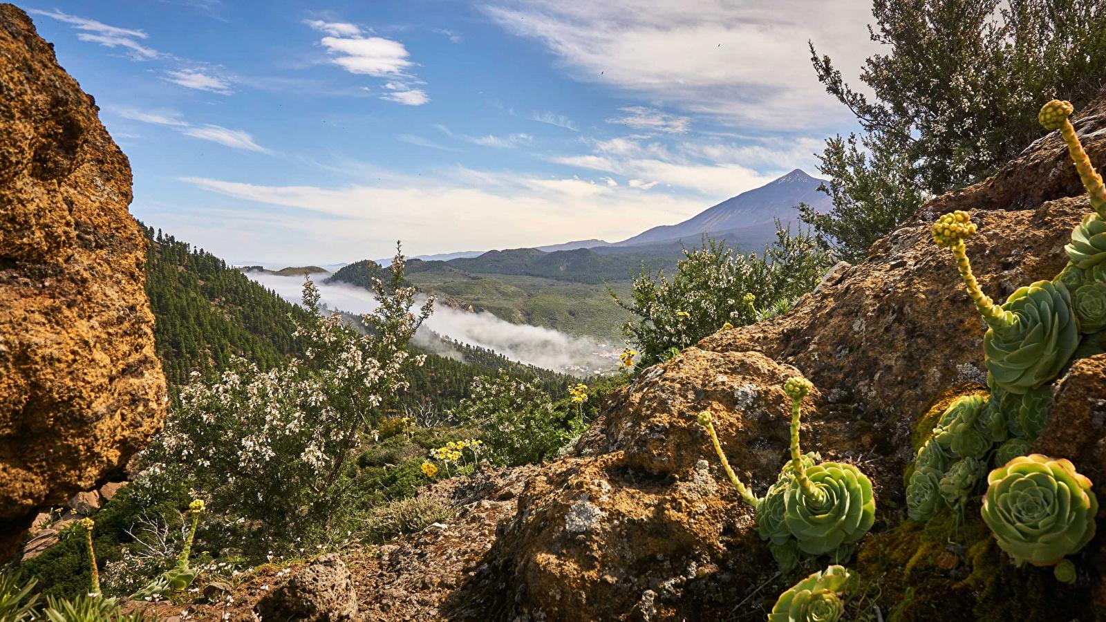 Wallpapers Canary Islands Spain Tenerife Nature Sky