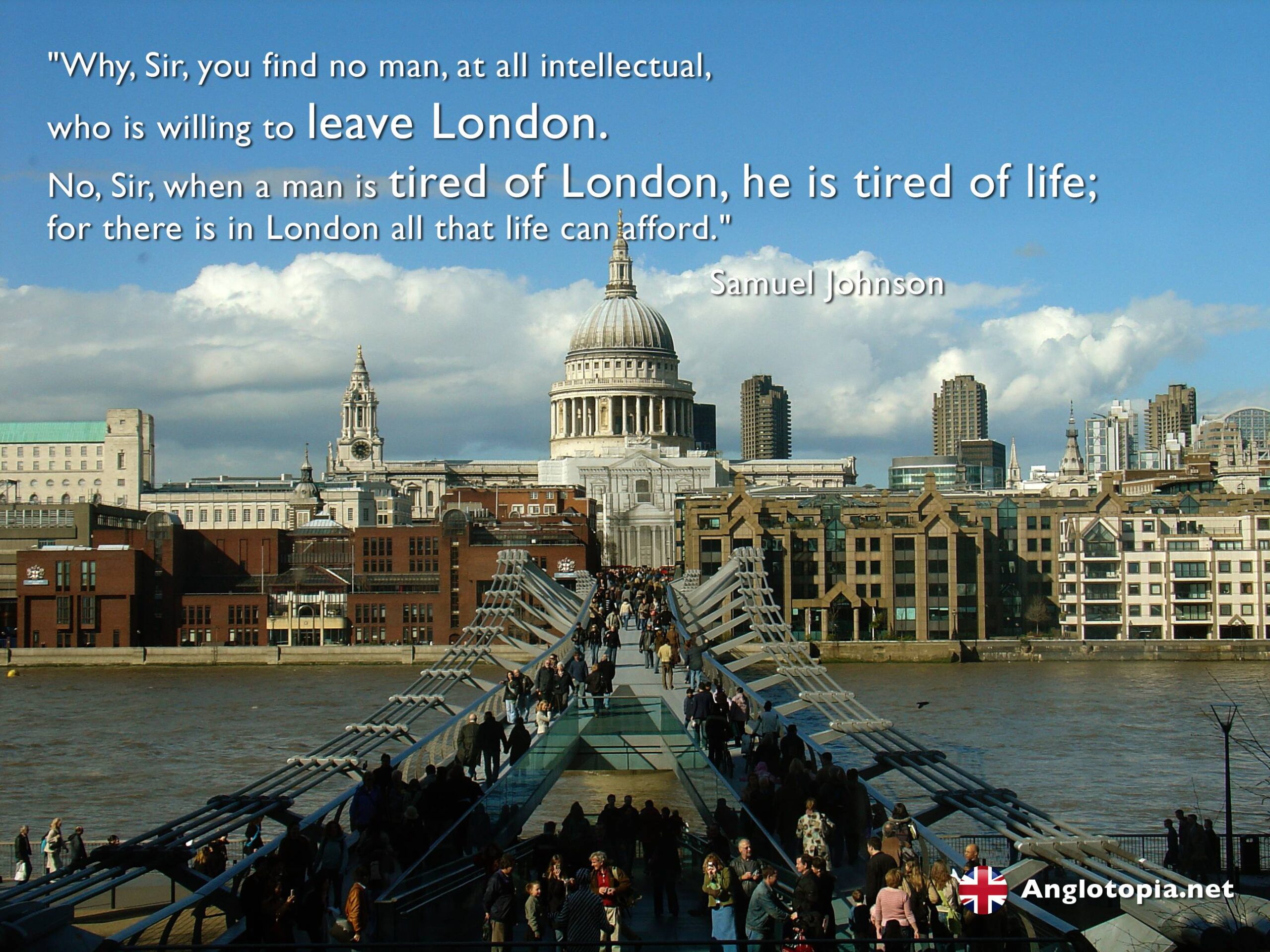 Desktop Wallpaper: London, Thames and St Paul&