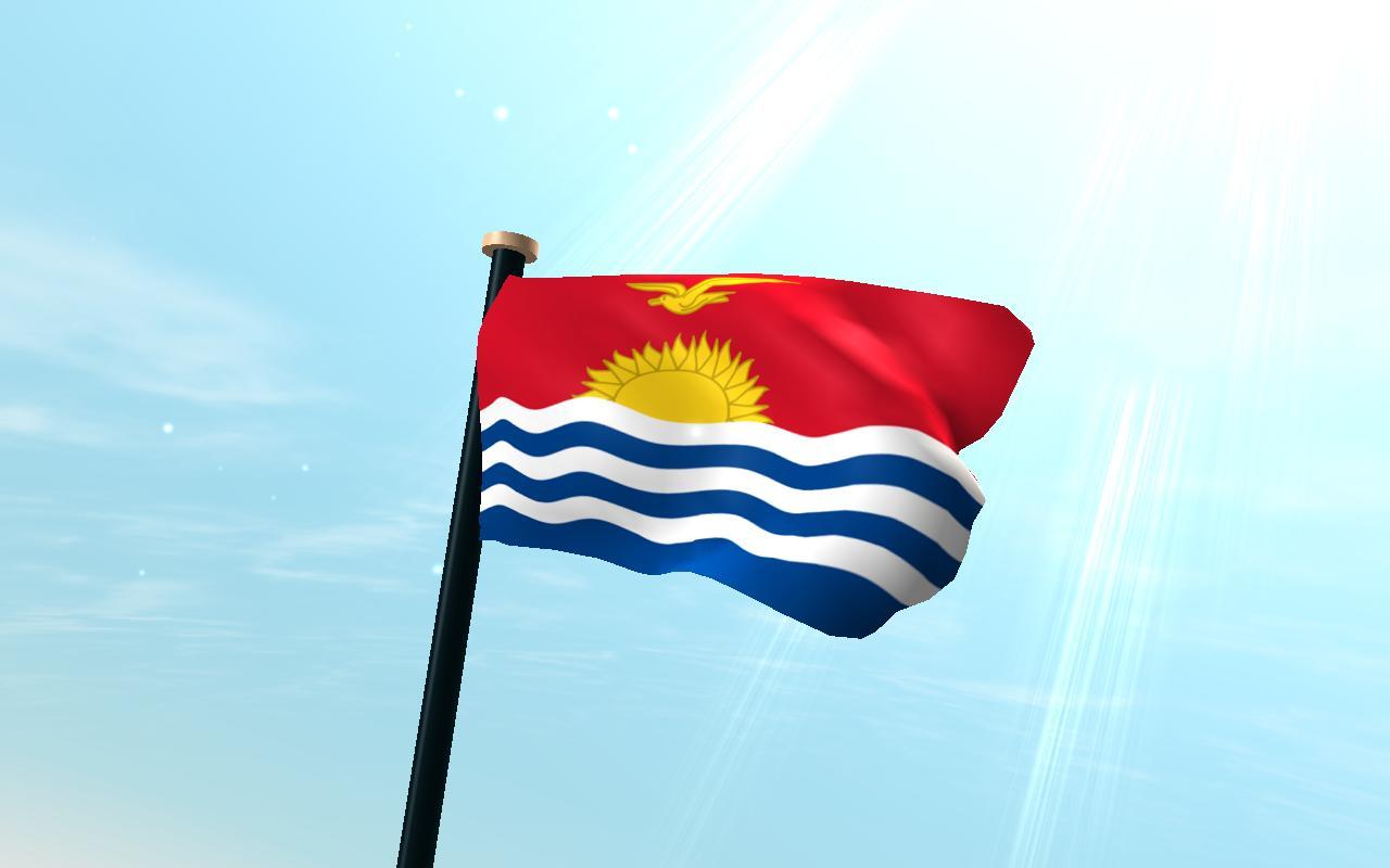 Kiribati Flag 3D Free for Android