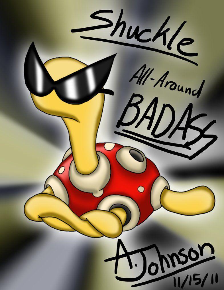 Shuckle the Badass Pokemon by KohakuKun19