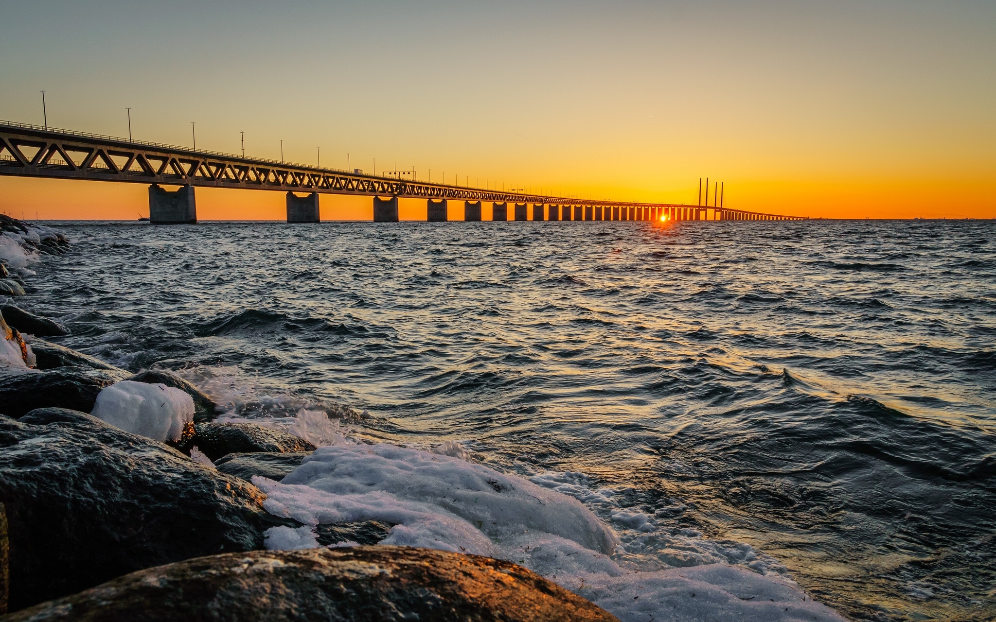 Download Oresund Bridge wallpapers