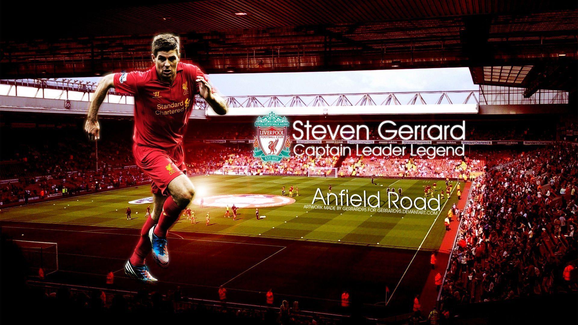 Steven Gerrard Captain Liverpool HD Wallpapers