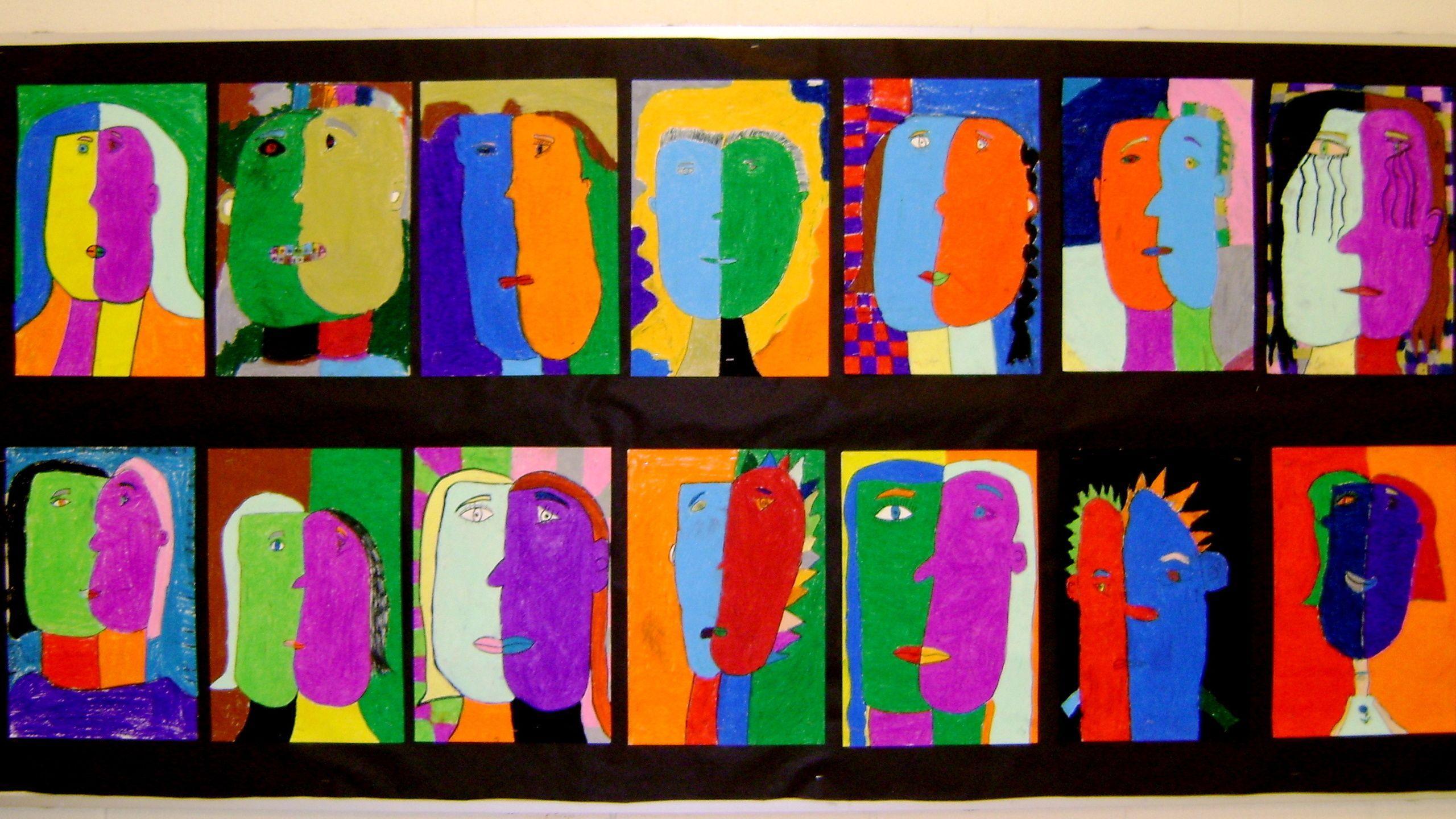 Faces Pablo Picasso, Pablo Picasso, Arts, Painting