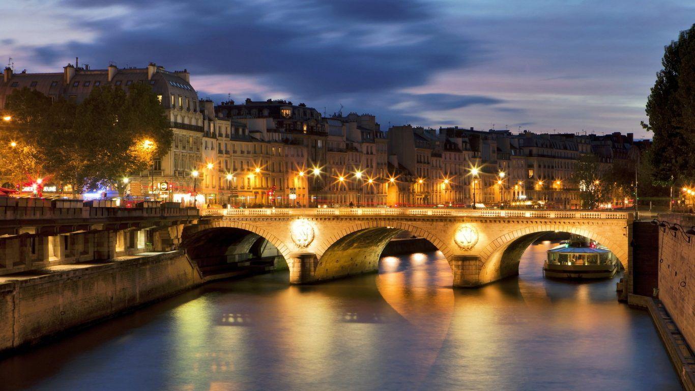 Bridges Bridgetown Beautiful River Bridges Landscape View Rain