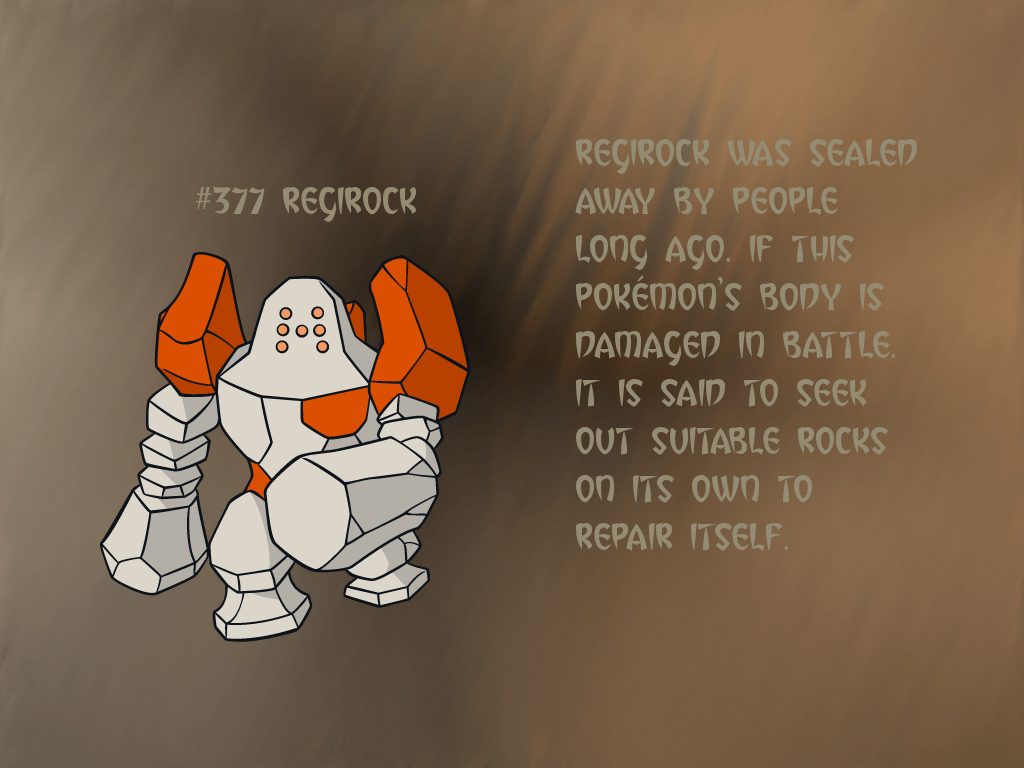 Regirock GIMP Wallpapers by Queen